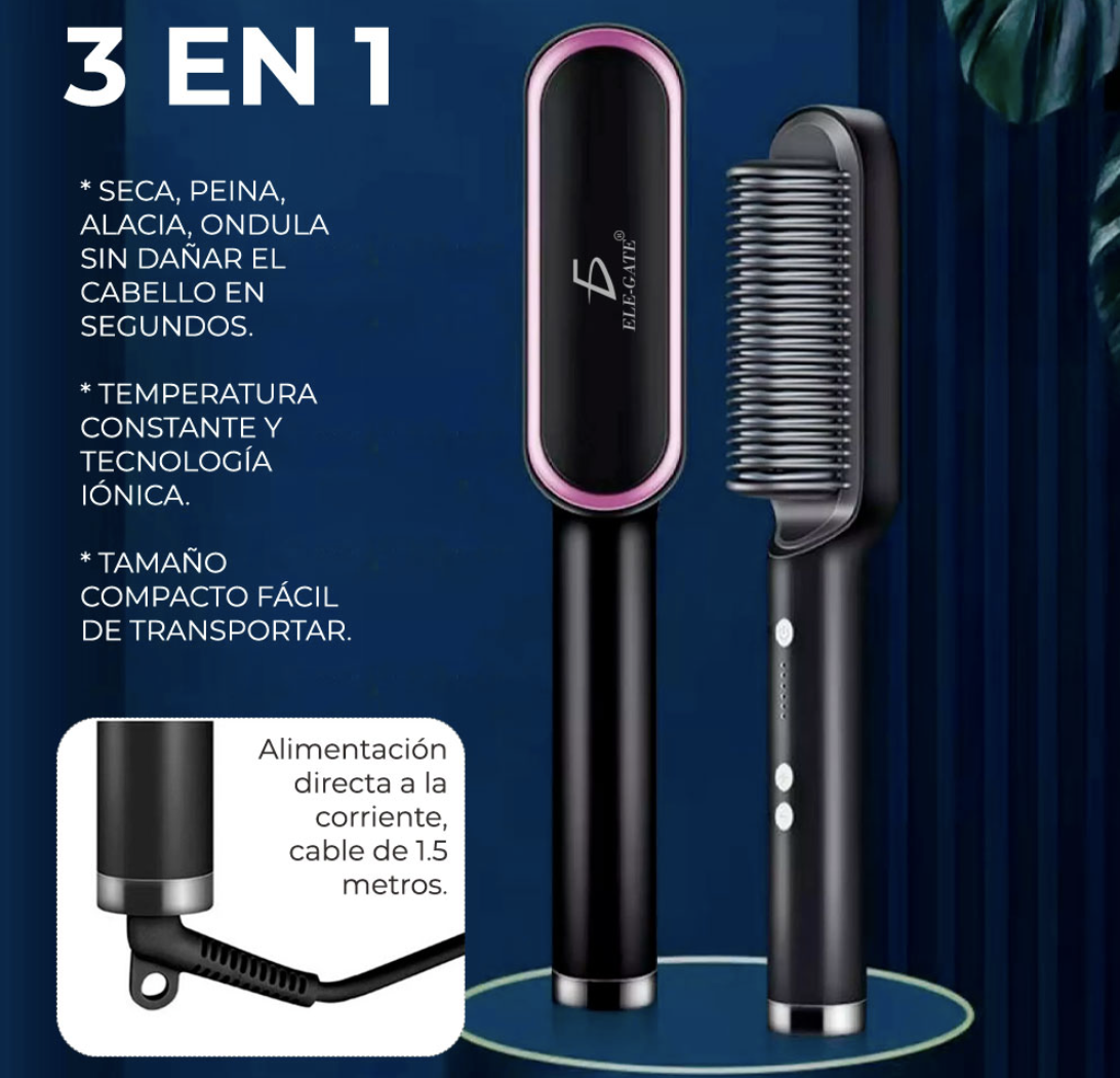 Peine Alisador de Pelo Secadora