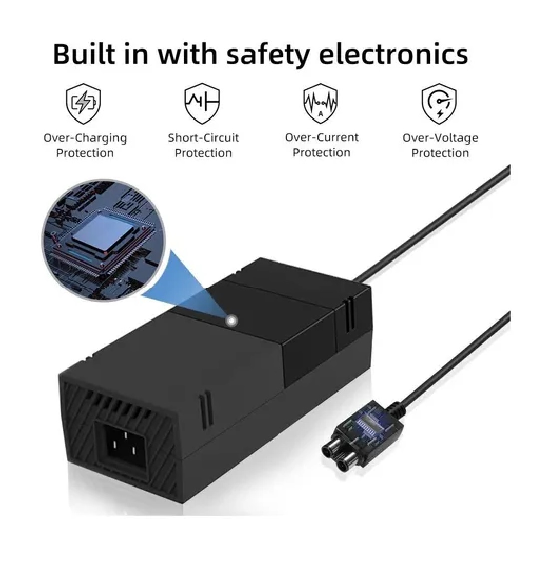 Fuente De Alimentación Para Xbox One,voltaje De 100-240v Ca