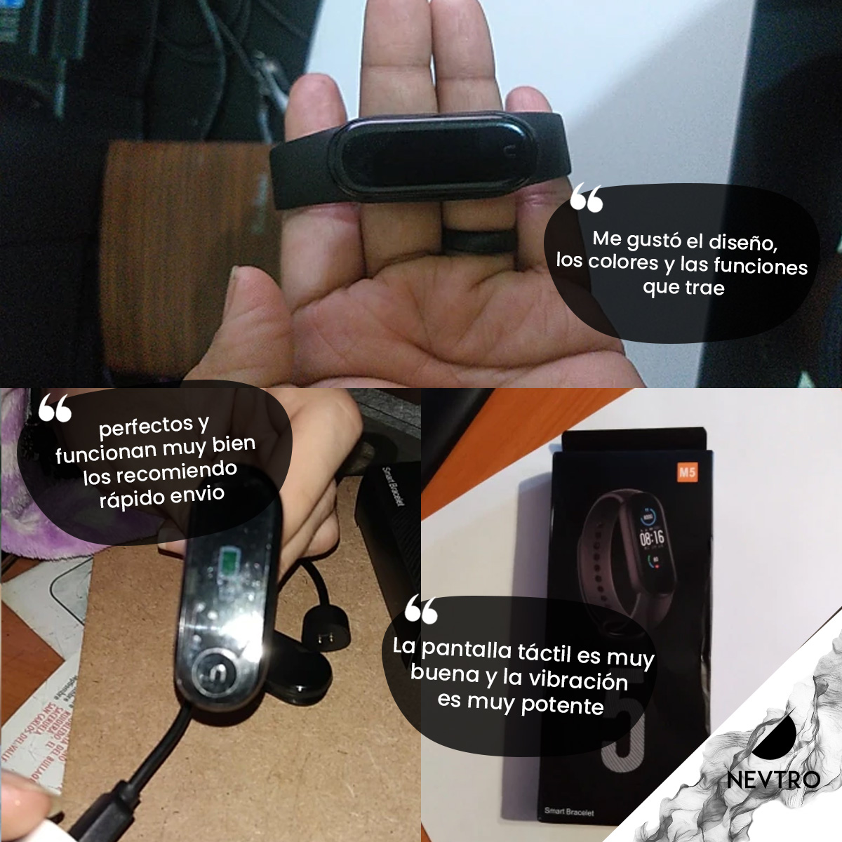 Smartband M5 Reloj Pulsera Inteligente Deportiva Bluetooth Smartwatch