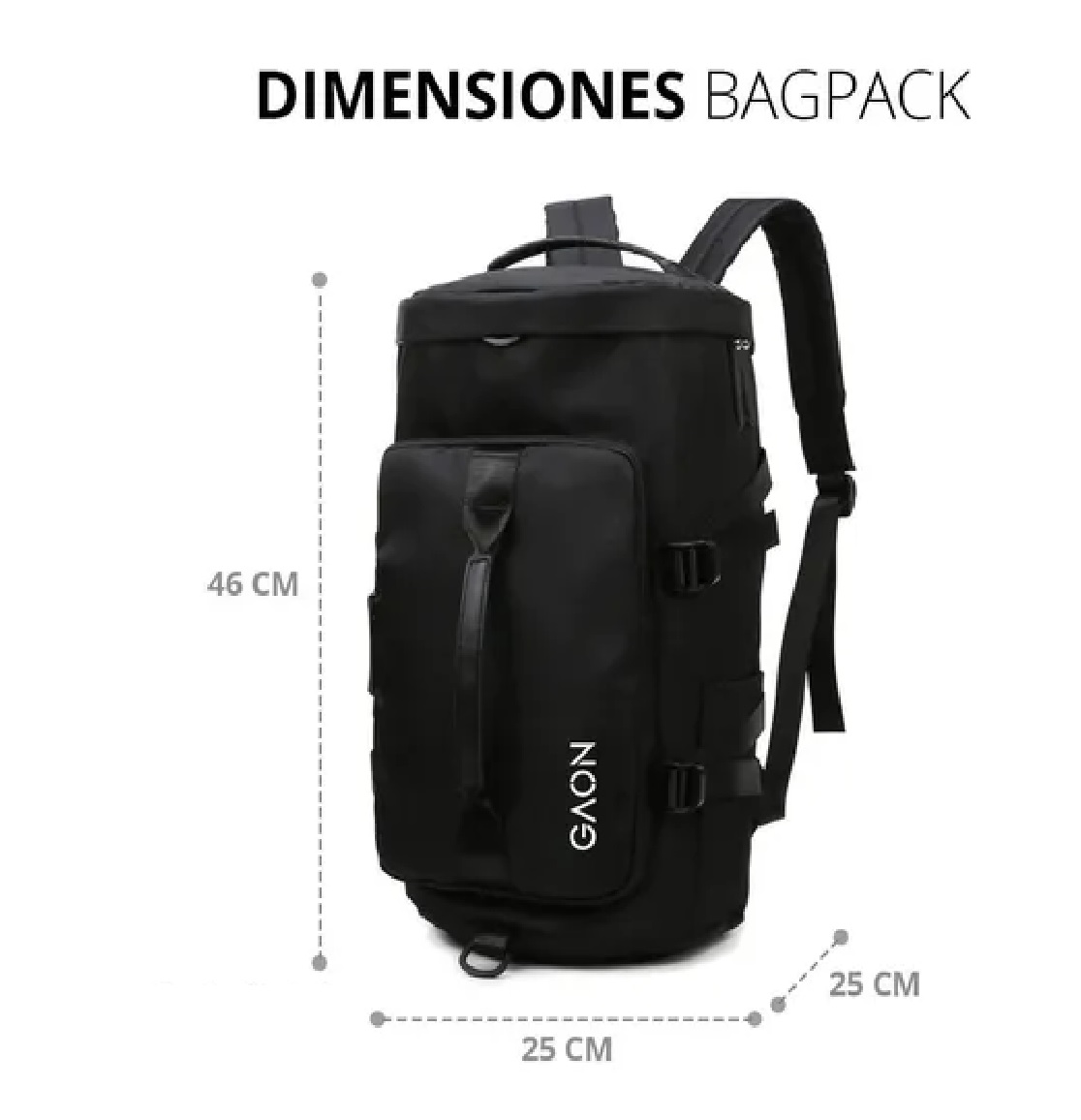 Mochila Para Senderismo Campismo Maleta Y Bolsa Para Gym
