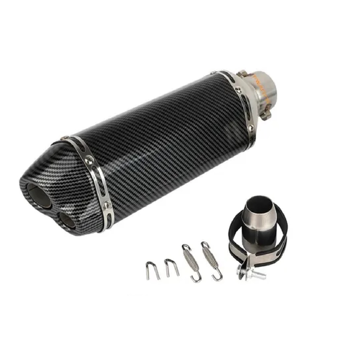 Escape Silenciador Deportivo Universal Aluminio 51mm