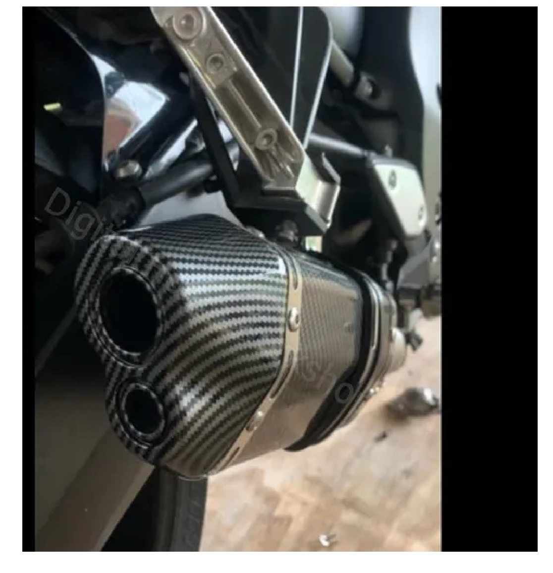 Escape Silenciador Deportivo Universal Aluminio 51mm