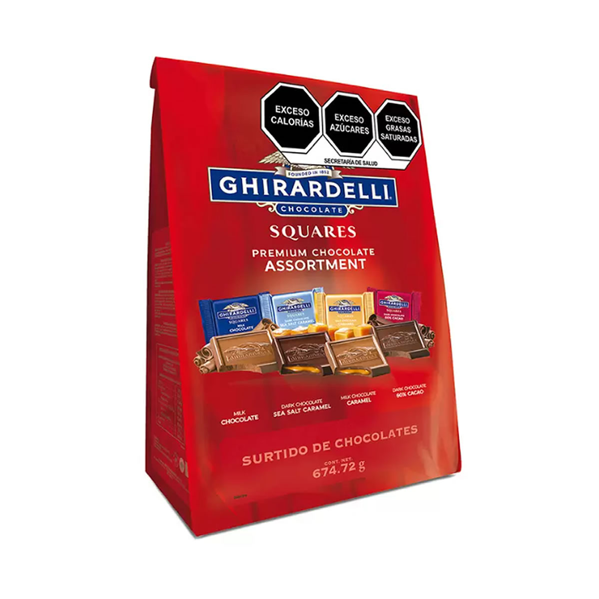 Surtido de Chocolates Ghirardelli 674 g
