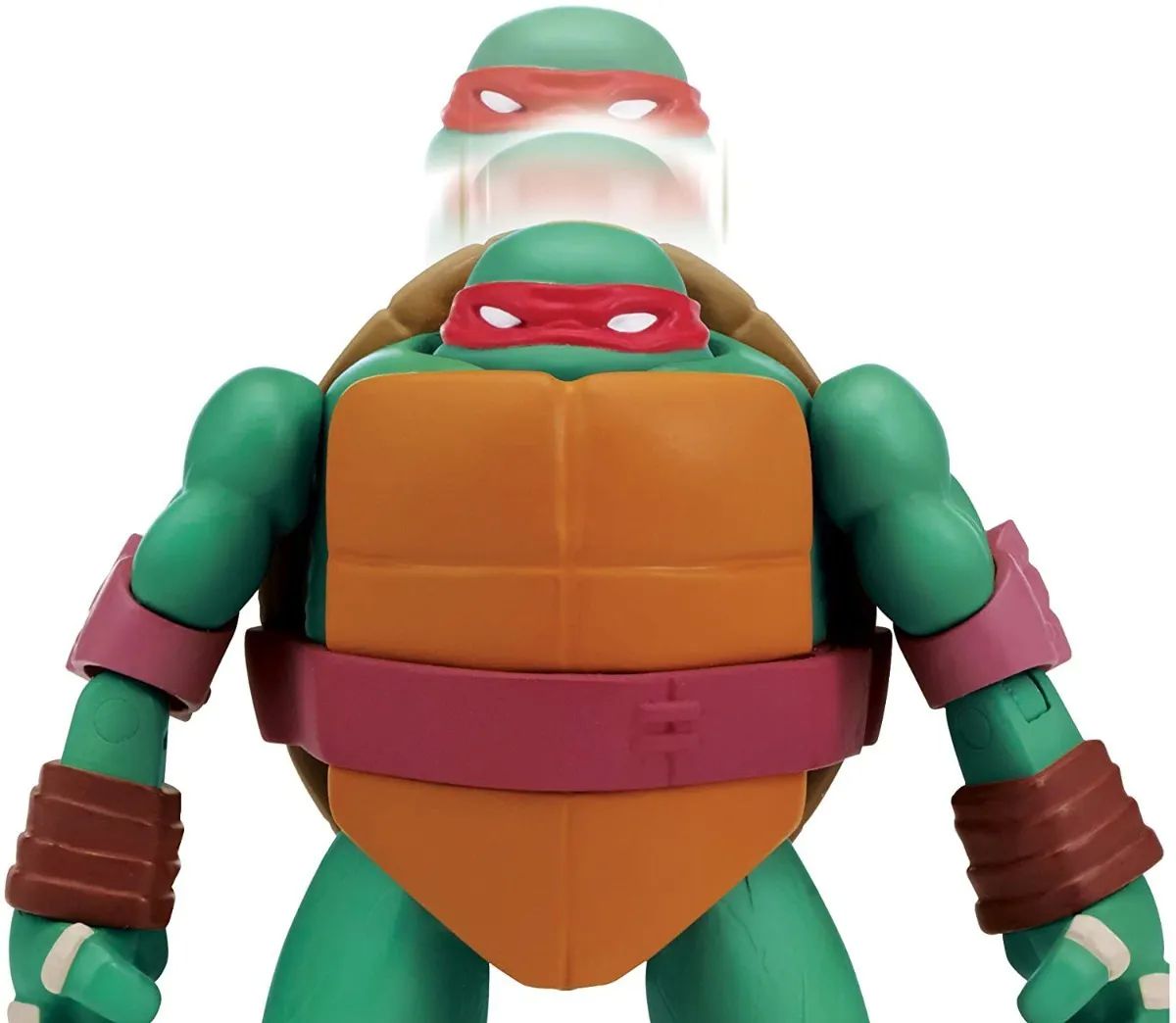Tortugas Ninja Figura Rafael Esconde La Cabeza TMNT