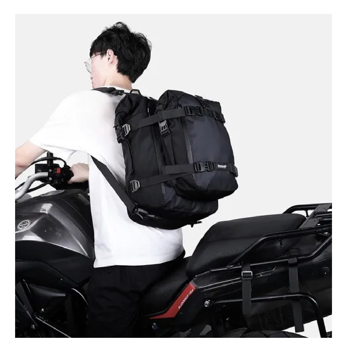 Sacoche Moto Pyramid 20L - Imperméable, Noir, Universelle - Neuf Sous Emballage