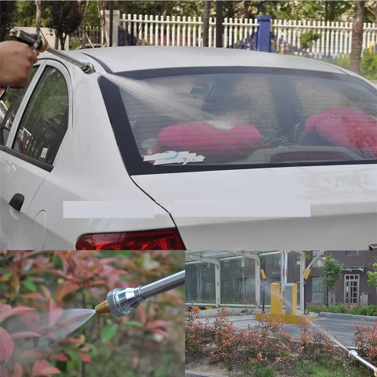 Lavadora De Auto 12v C/cepillo De Limpieza Para Hogar Coche