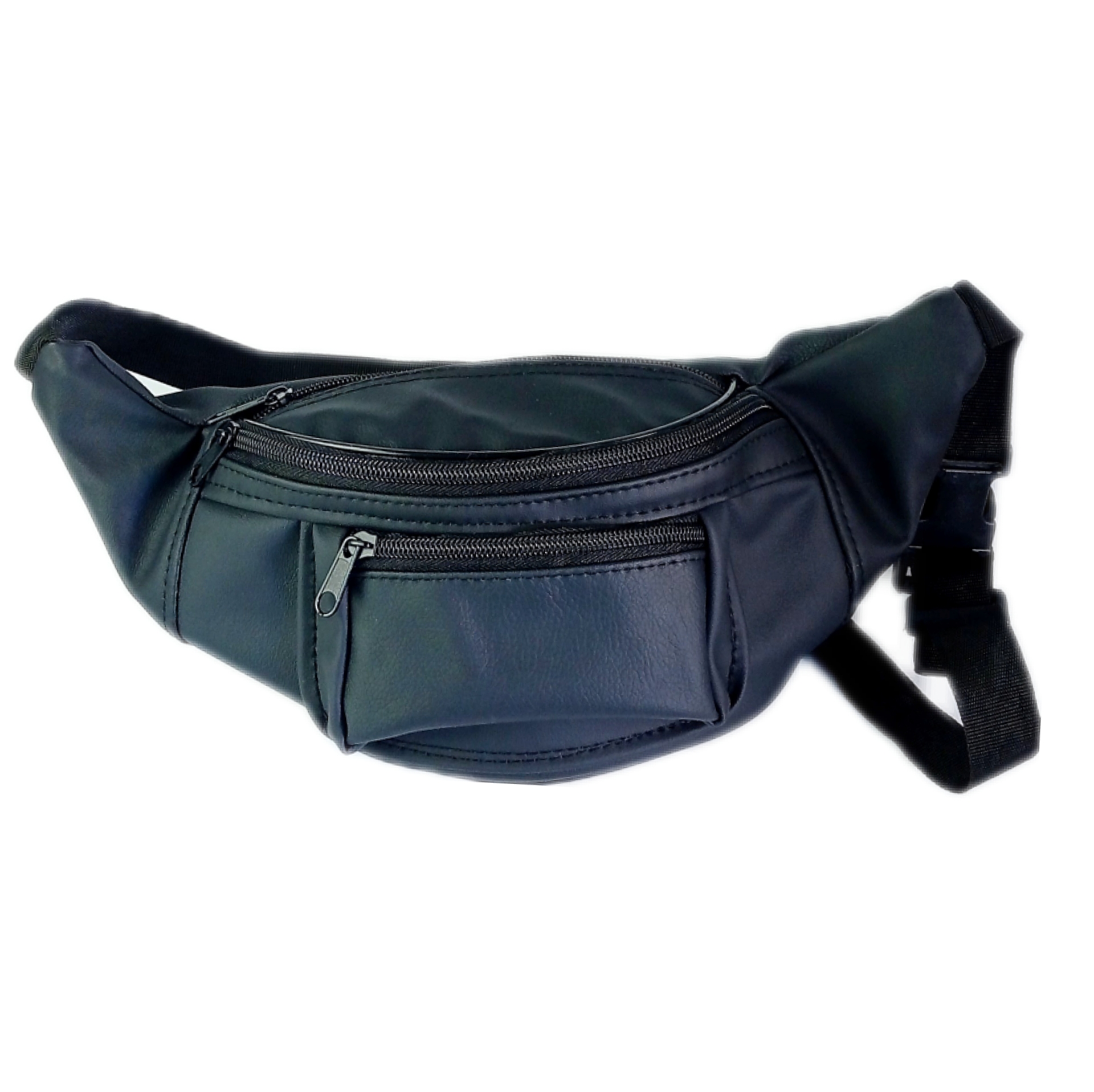 Cangureras Deportivas De Cuero Y Lona