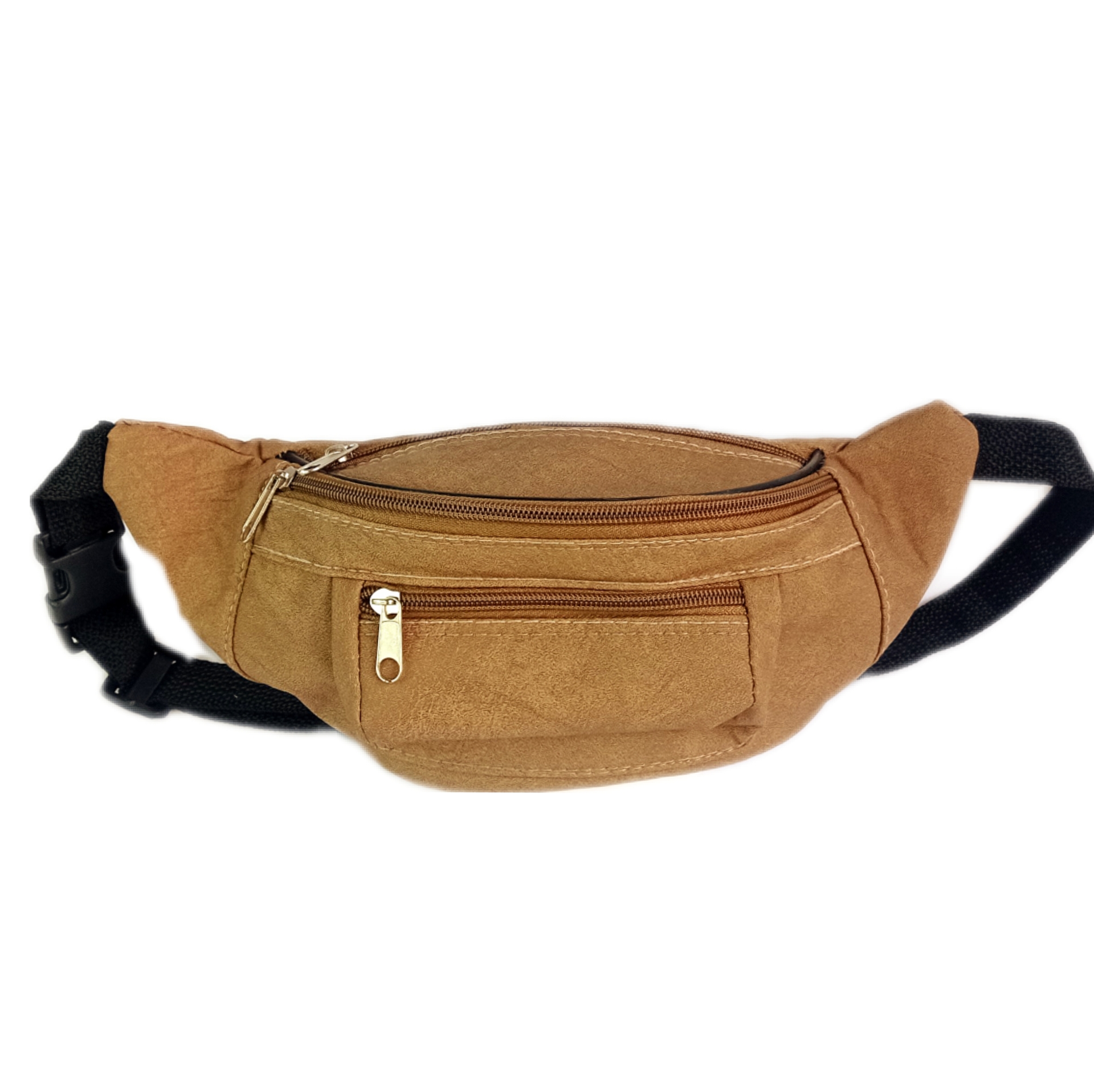 Cangureras Deportivas De Cuero Y Lona