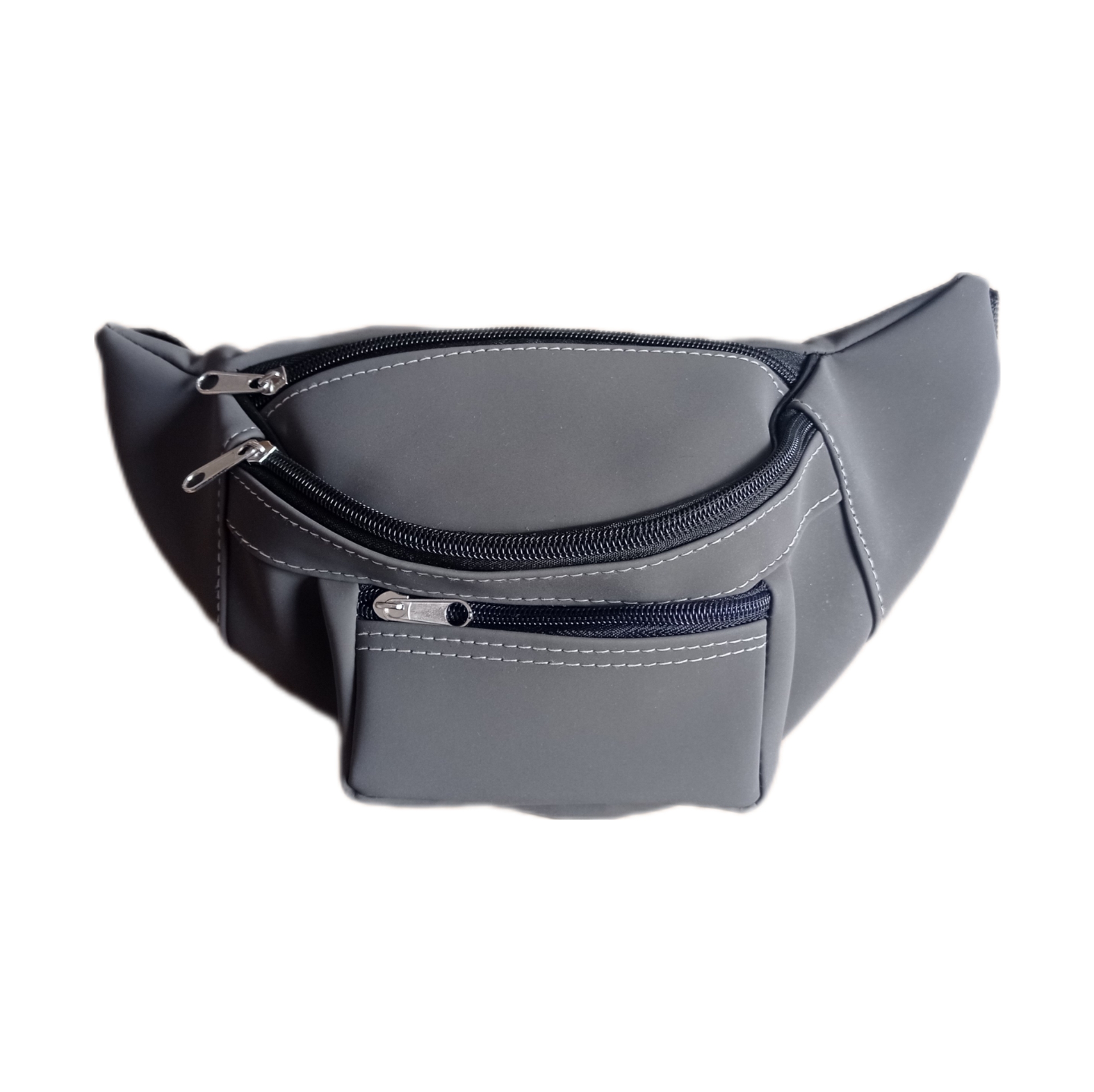 Cangureras Deportivas De Cuero Y Lona