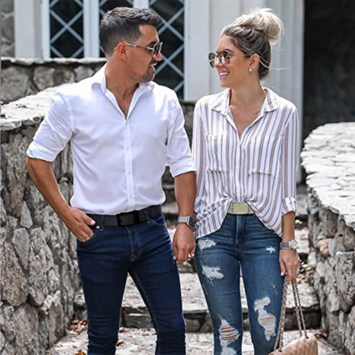 2 Cinturones Tácticos De Nylon Verde y Negro