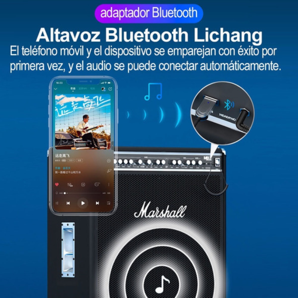 Bluetooth y jack best sale a la vez android