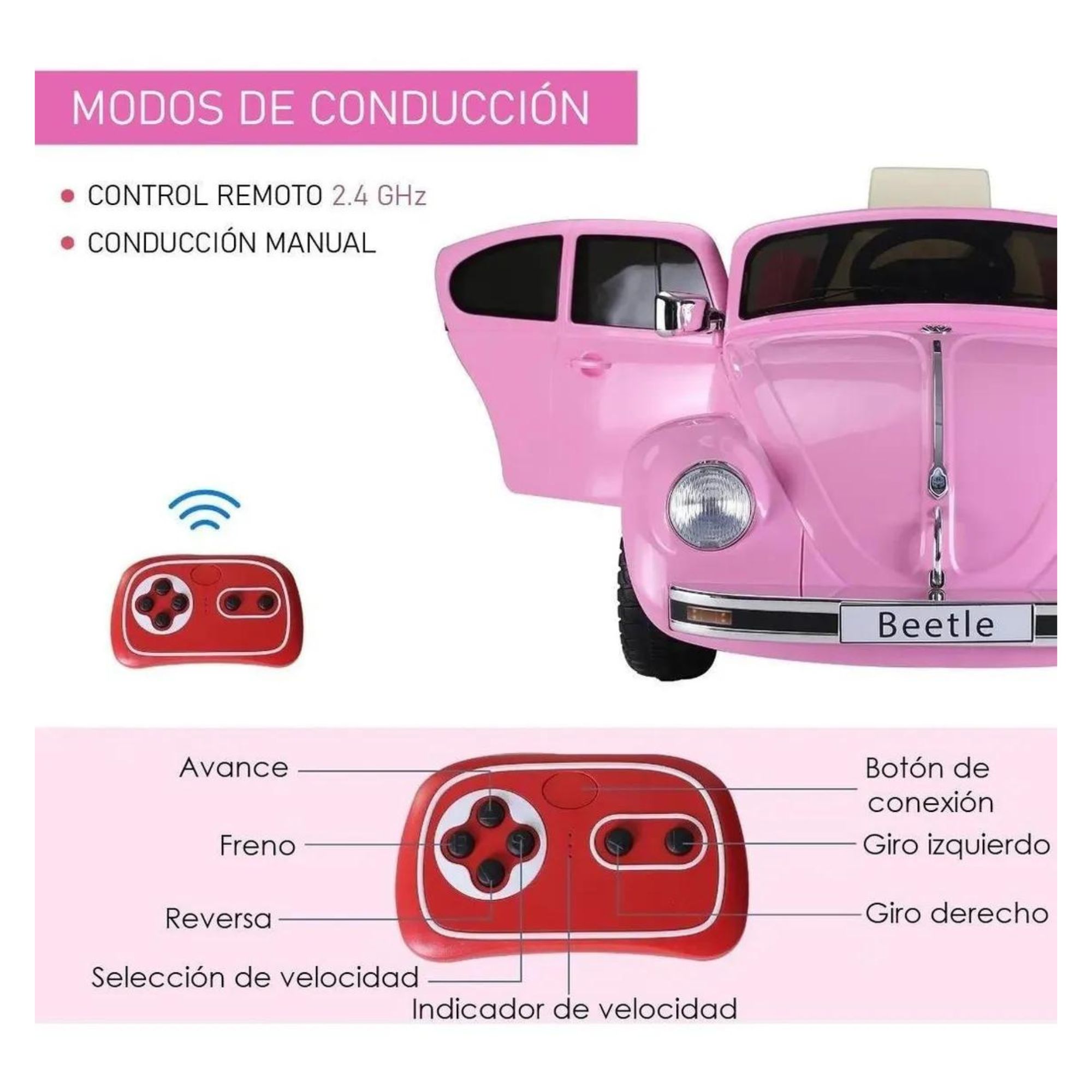 Vocho montable para discount bebe