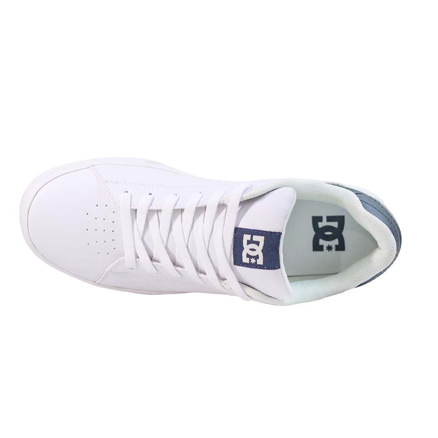 Tenis DC Shoes Skateboarding Notch Blanco Hombre