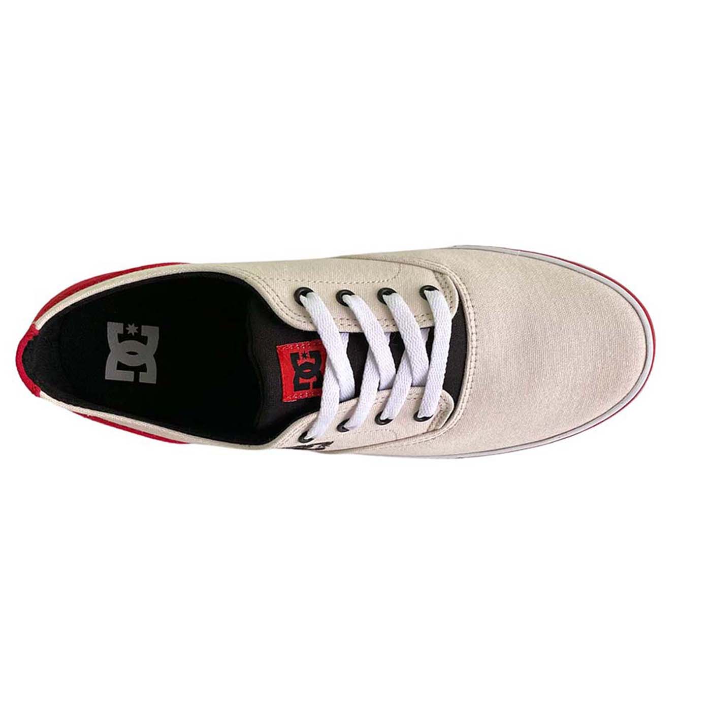 TENIS DC SHOES HOMBRE BLANCO FLASH 2 TX MX ADYS300417HRH.