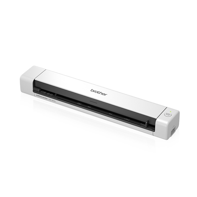 Scanner Portátil Brother Ds640, 1200 X 1200 Dpi, Escáner Color, Usb 3.0, Negro/Blanco.