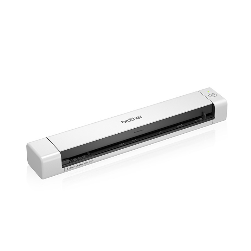 Scanner Portátil Brother Ds640, 1200 X 1200 Dpi, Escáner Color, Usb 3.0, Negro/Blanco.
