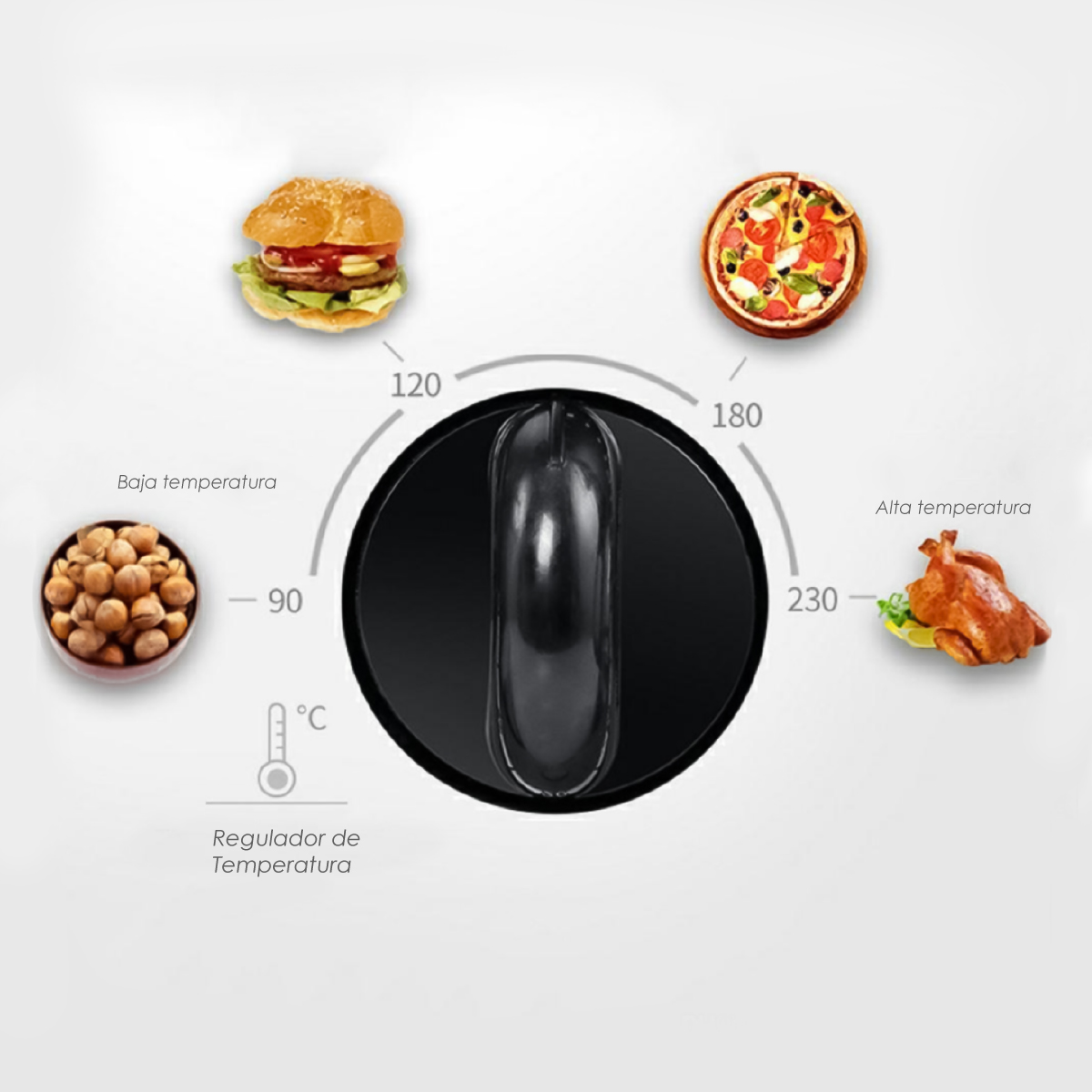 Horno 3 En 1 Maquina De Desayuno Sarten Cafetera Mini Horno