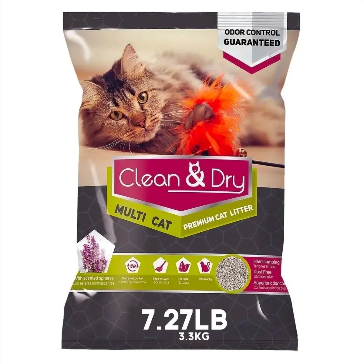Arena para gato premium 16.5 kg