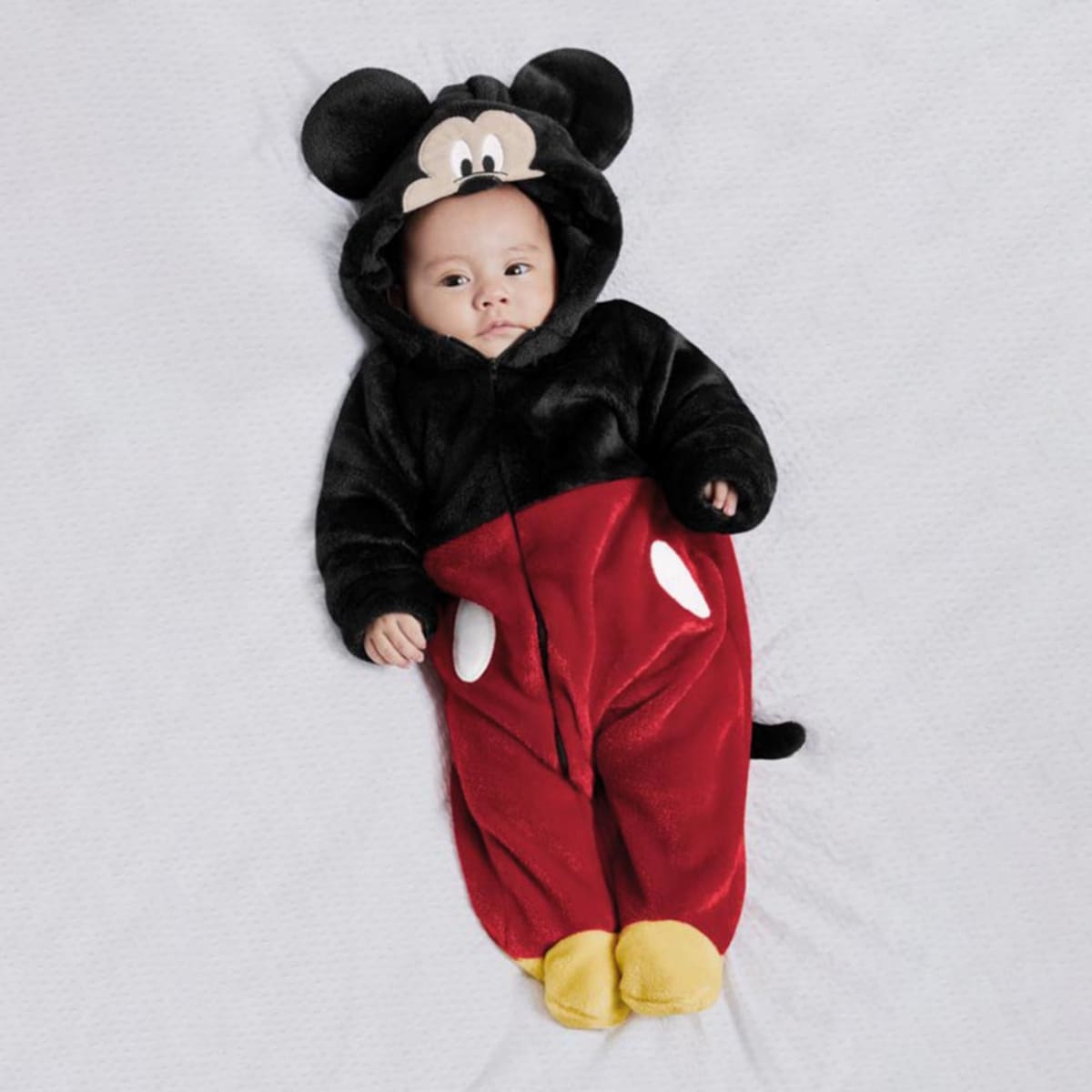 Mameluco/pijama tipo disfraz de Mickey Mouse para bebé, unisex, mod. 1059876