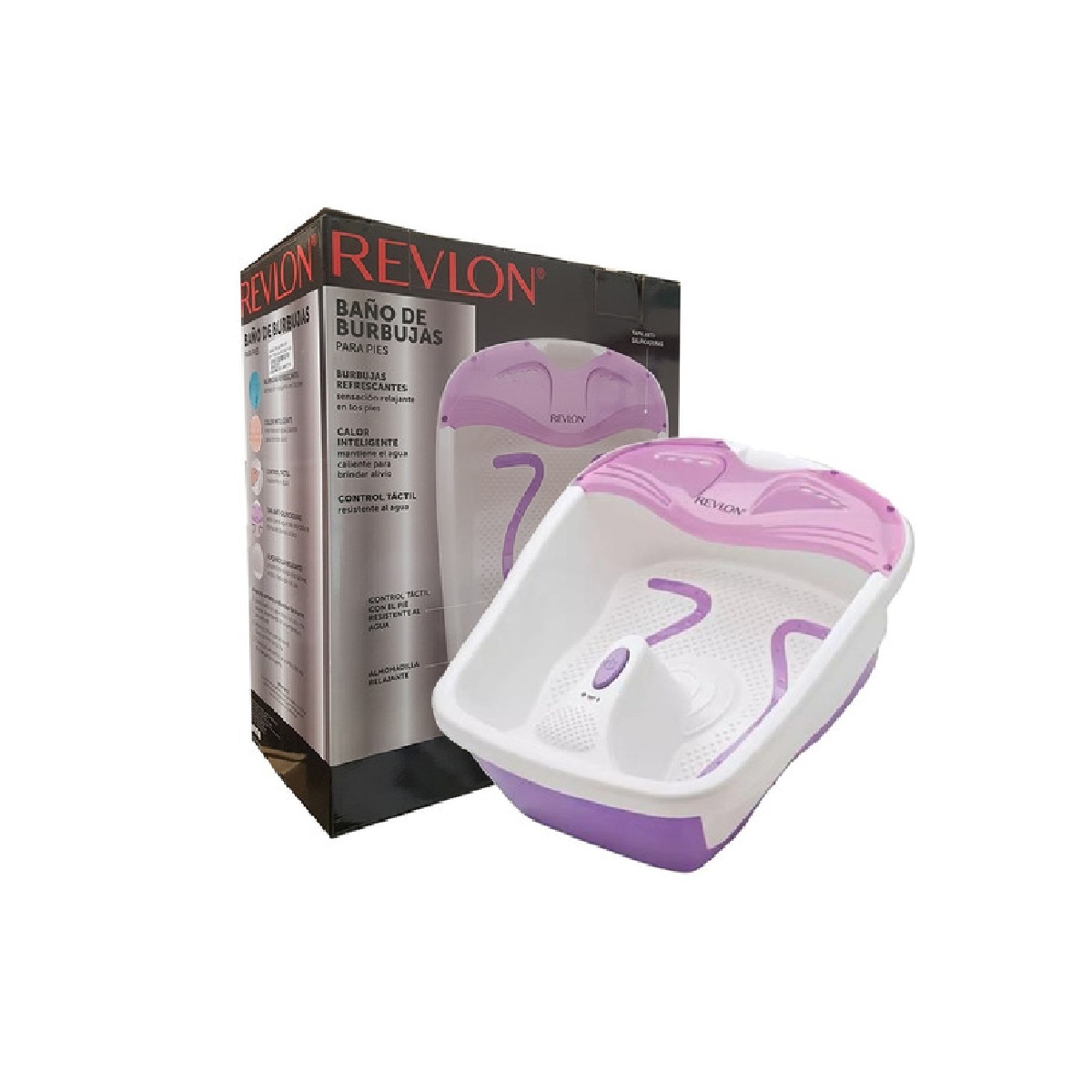 Baño De Burbujas Revlon Tina Para Pies Spa Pedicure Relajante