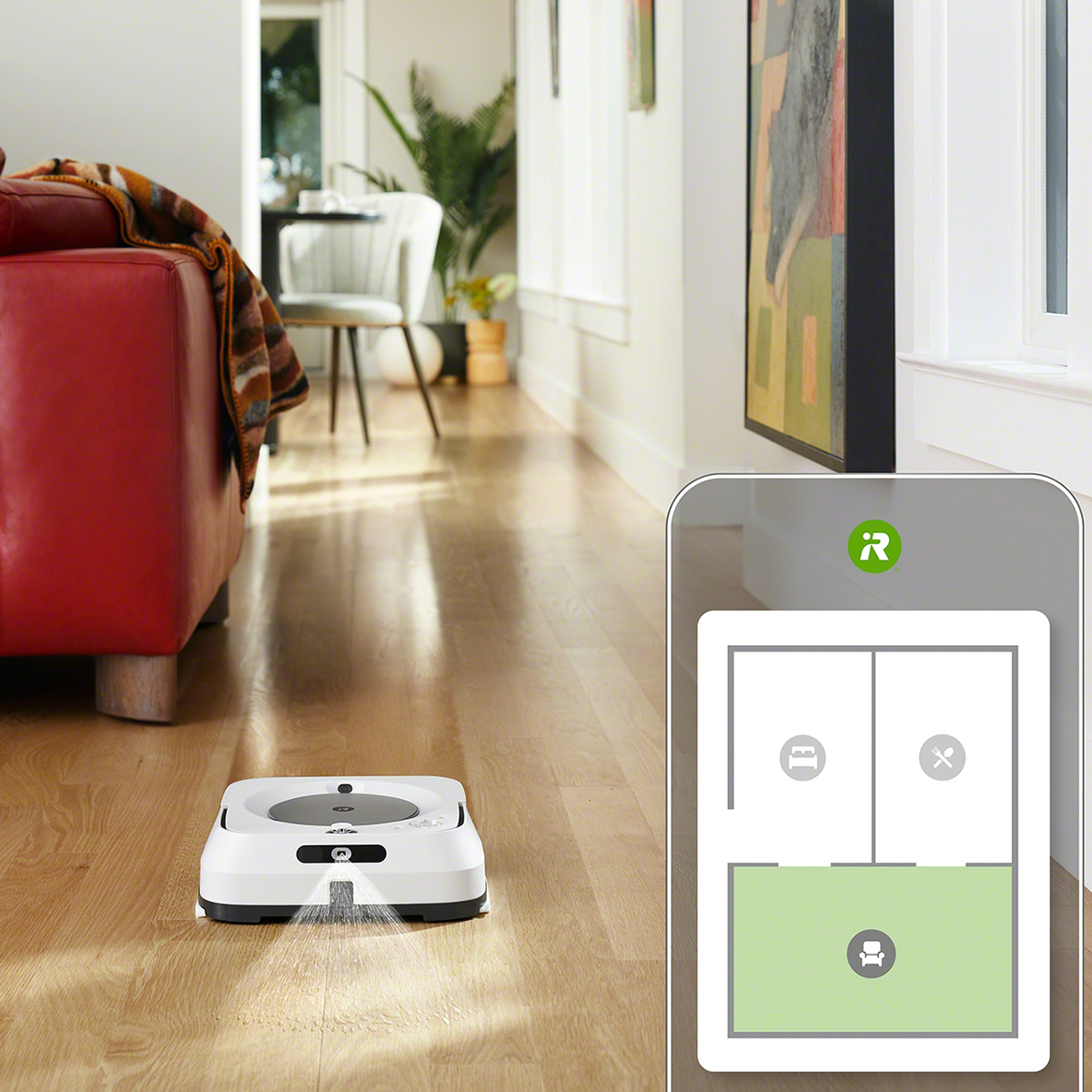 Paquete Robot Aspiradora iRobot Roomba i7+ & Robot Trapeador Braava jet m6