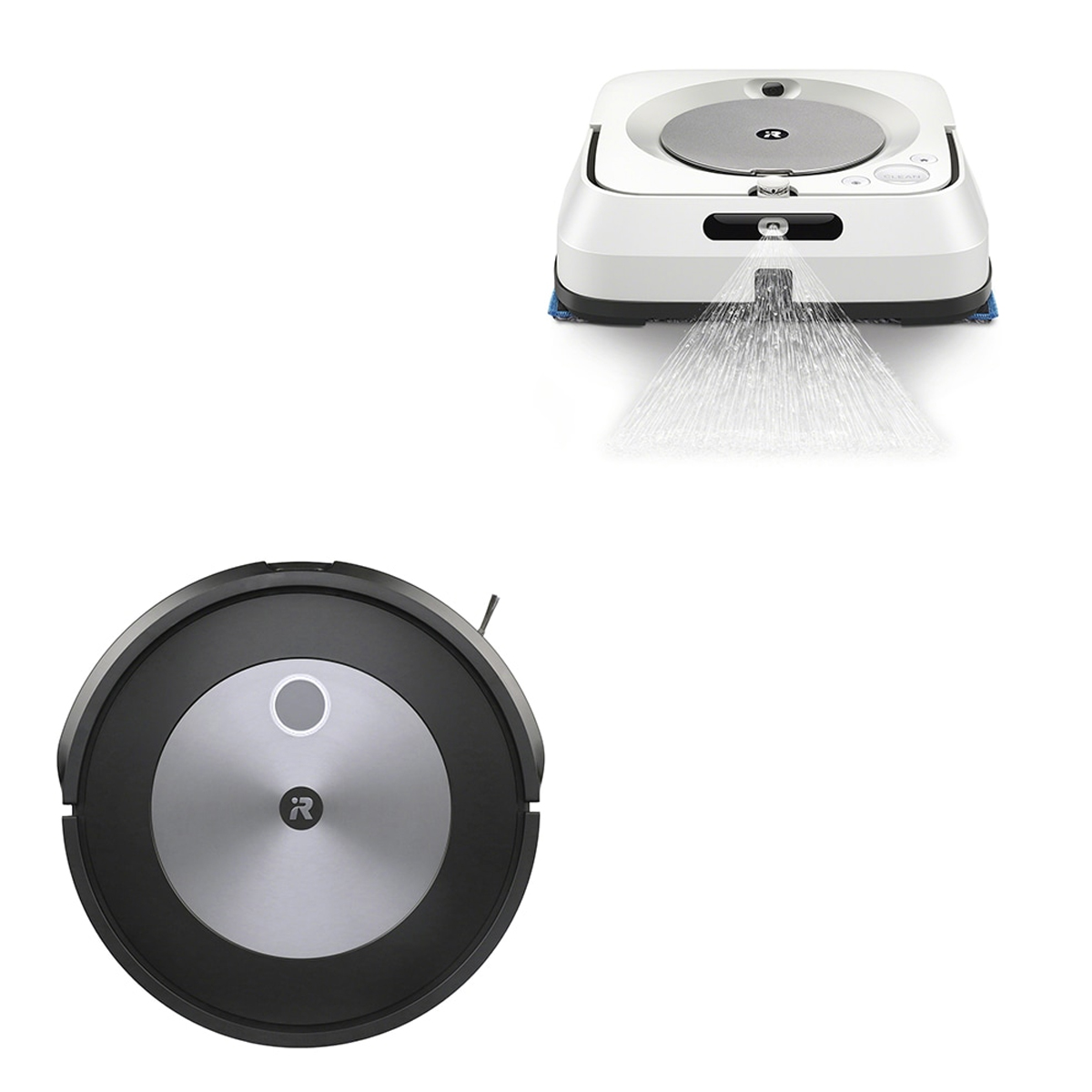 Paquete Robot Aspiradora iRobot Roomba j7 & Robot Trapeador Braava jet m6
