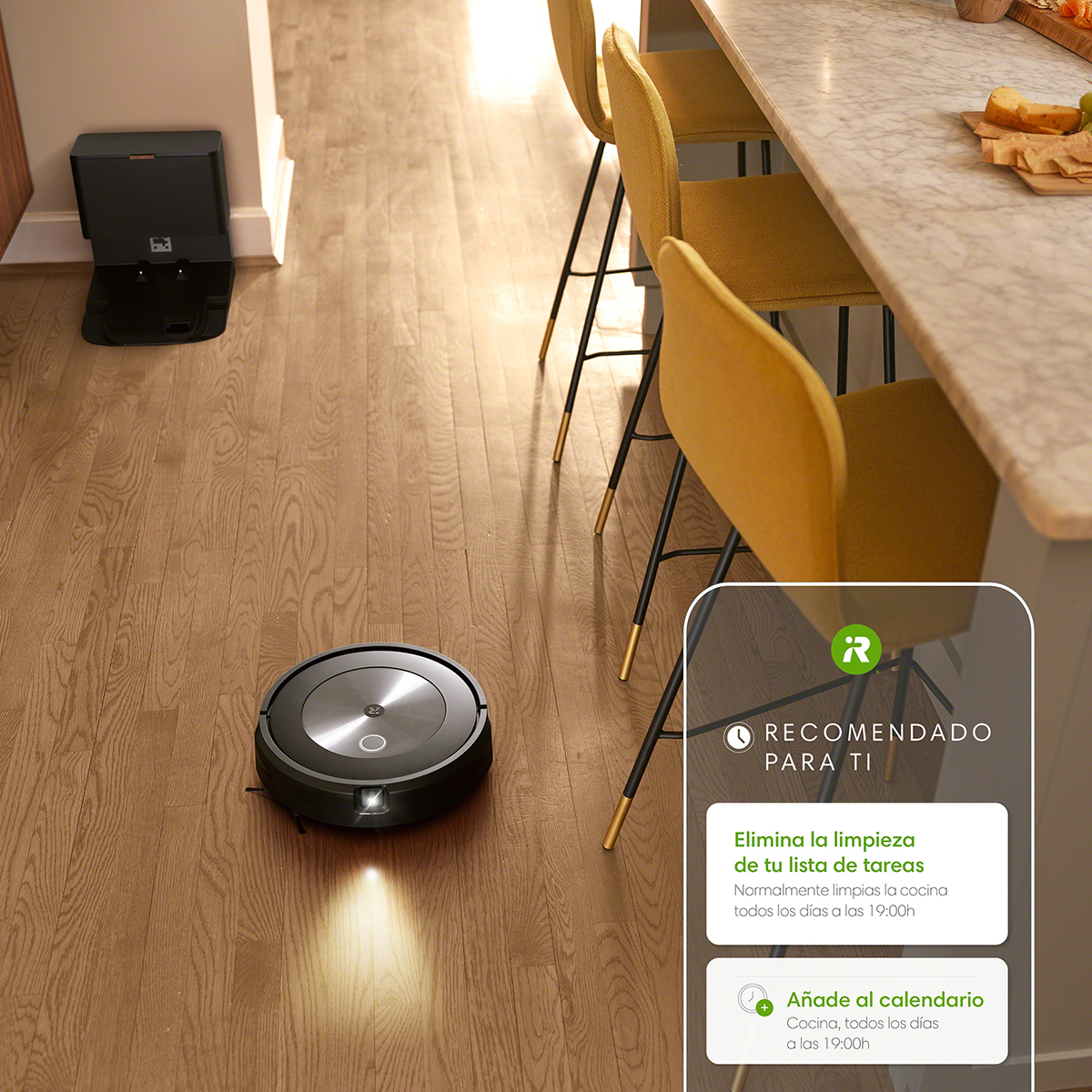 Paquete Robot Aspiradora iRobot Roomba j7+ & Robot Trapeador Braava jet m6