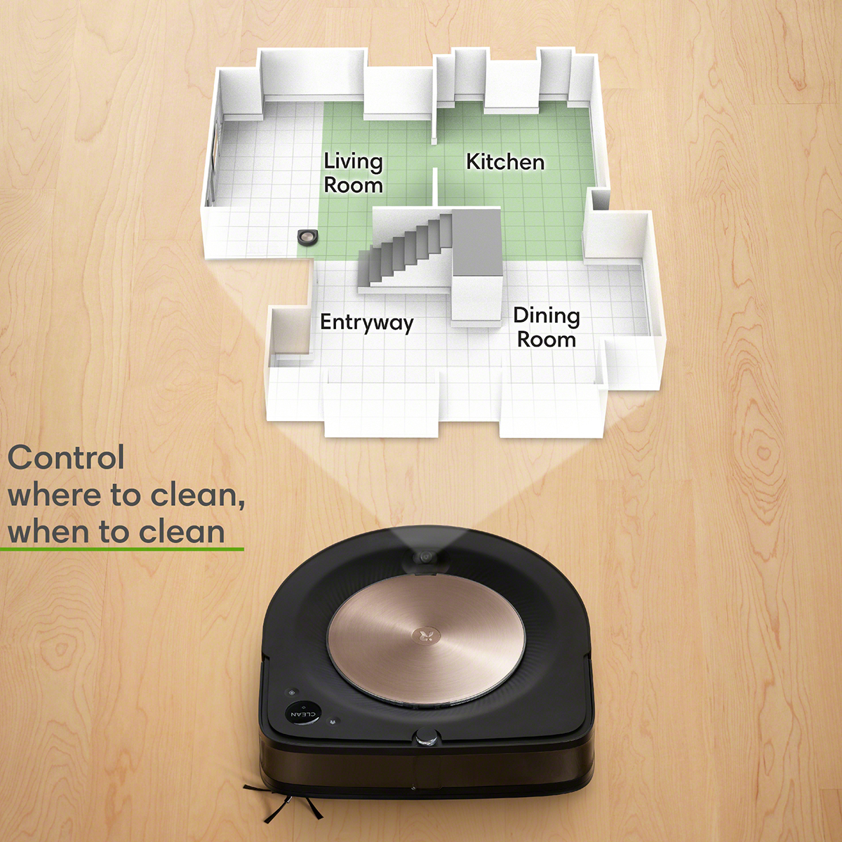 Paquete Robot Aspiradora iRobot Roomba s9+ & Robot Trapeador Braava jet m6