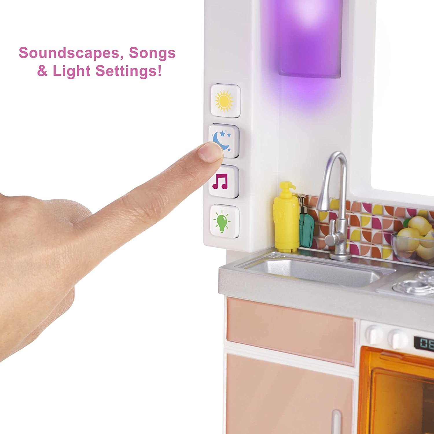 Barbie Mega Casa De Los Sueños Dreamhouse Luz Y Sonido +75 piezas Mattel