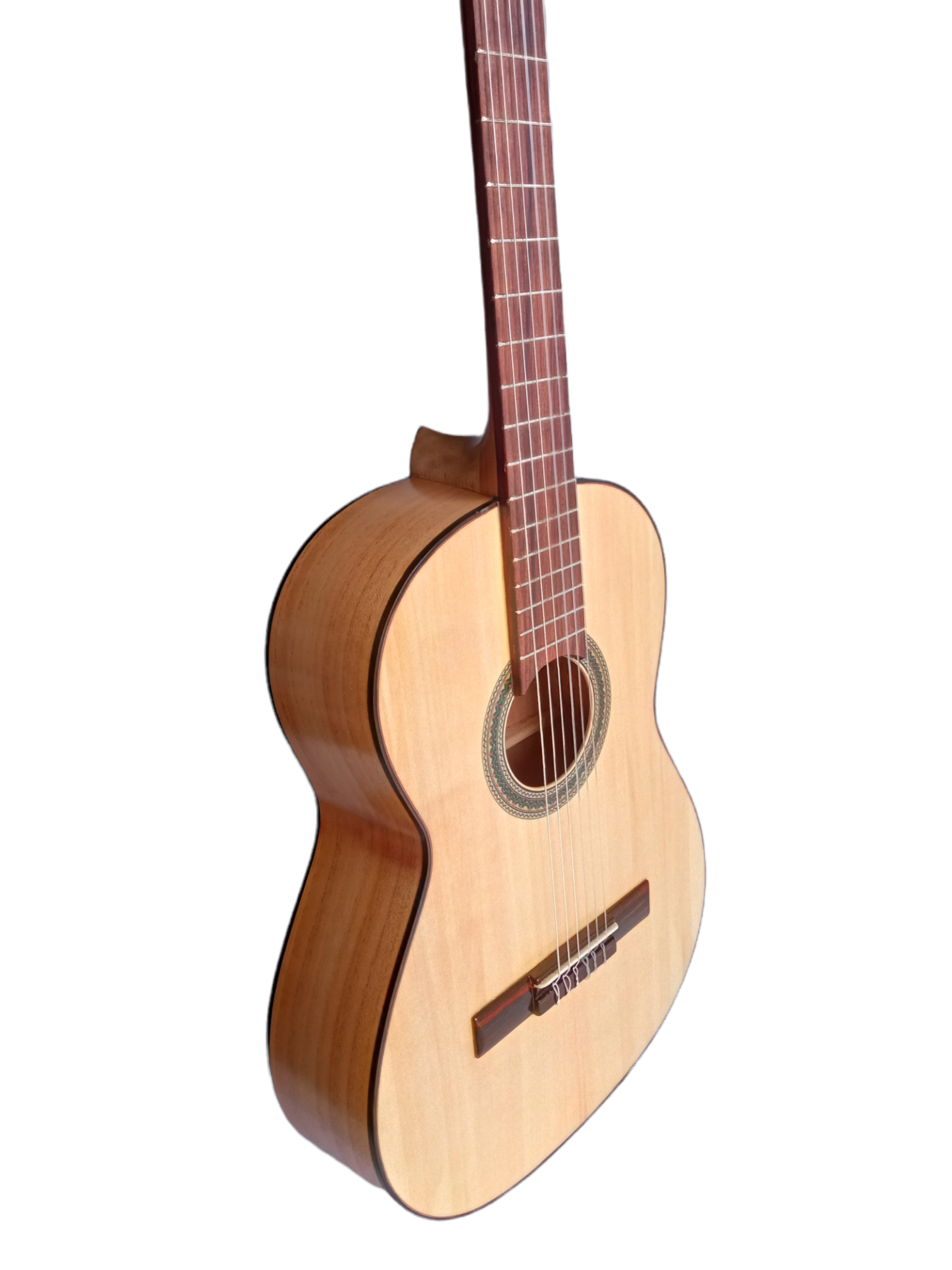 Guitarra Fina De Cedro Clásica Estudio + Funda Y Accesorios