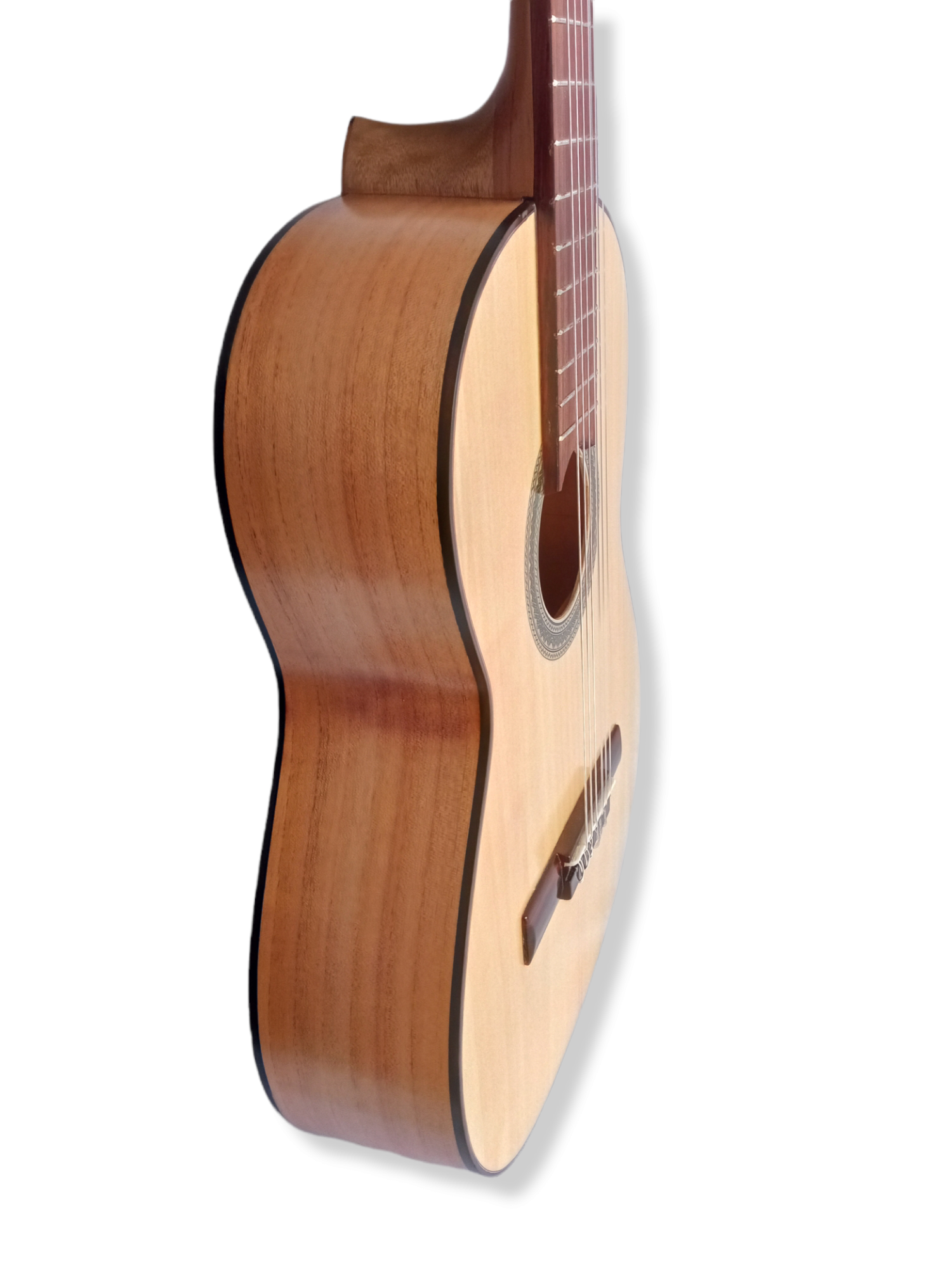 Guitarra Fina De Cedro Clásica Estudio + Funda Y Accesorios