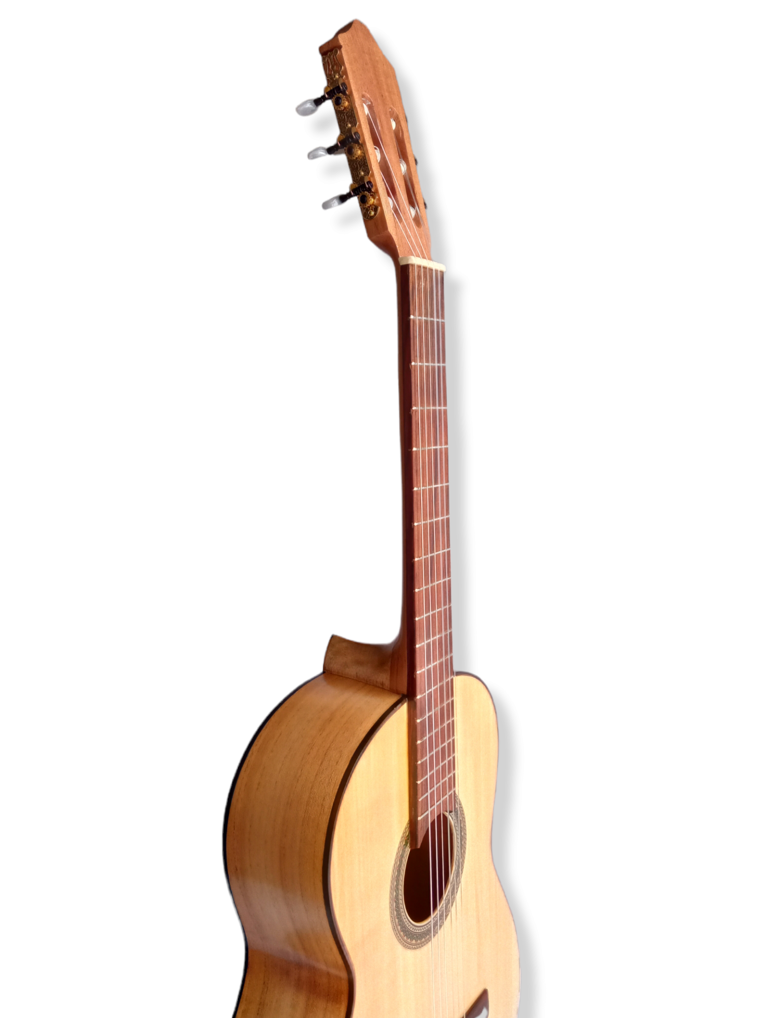 Guitarra Fina De Cedro Clásica Estudio + Funda Y Accesorios