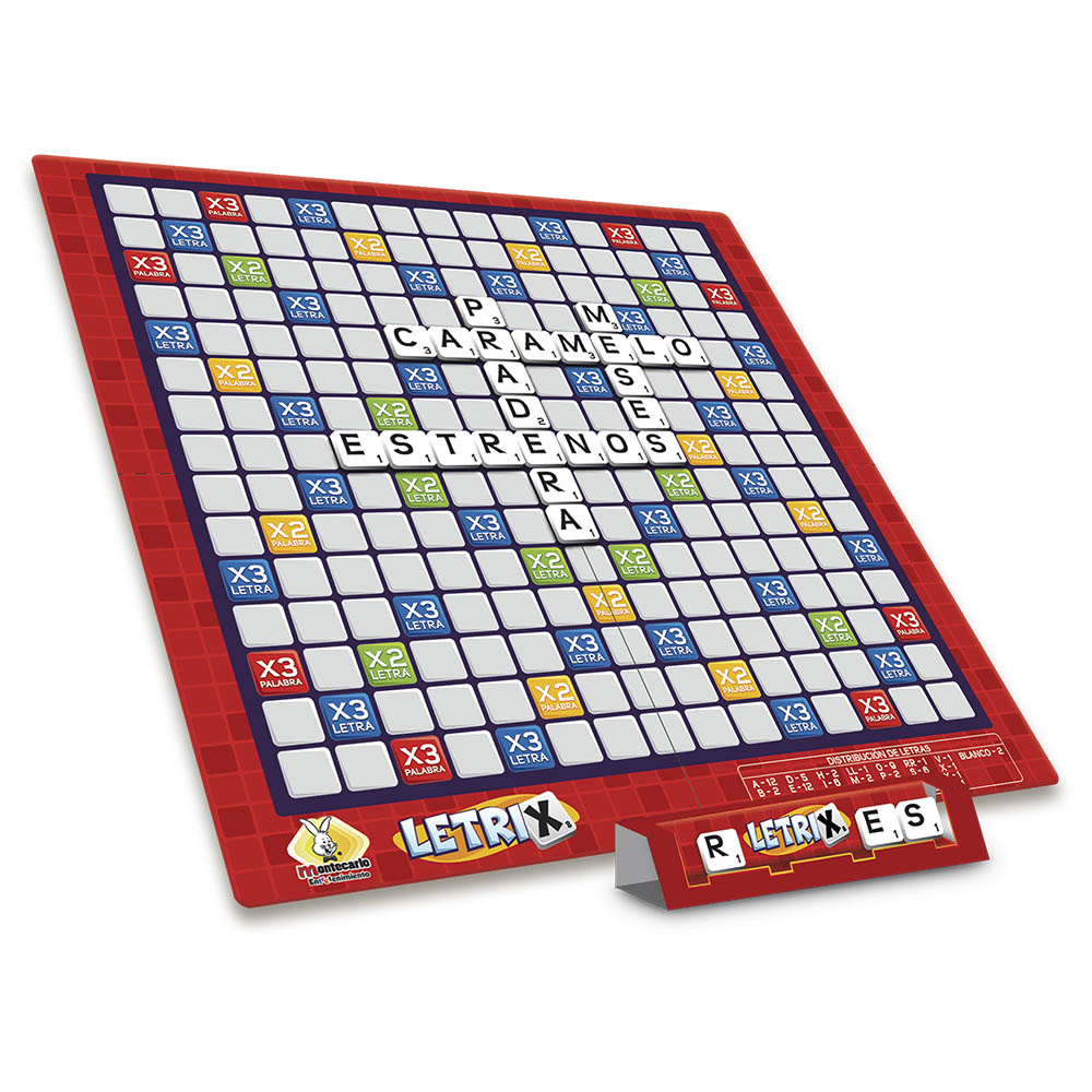 Letrix Montecarlo Duplica Y Triplica Pts. Palabras Cruzadas