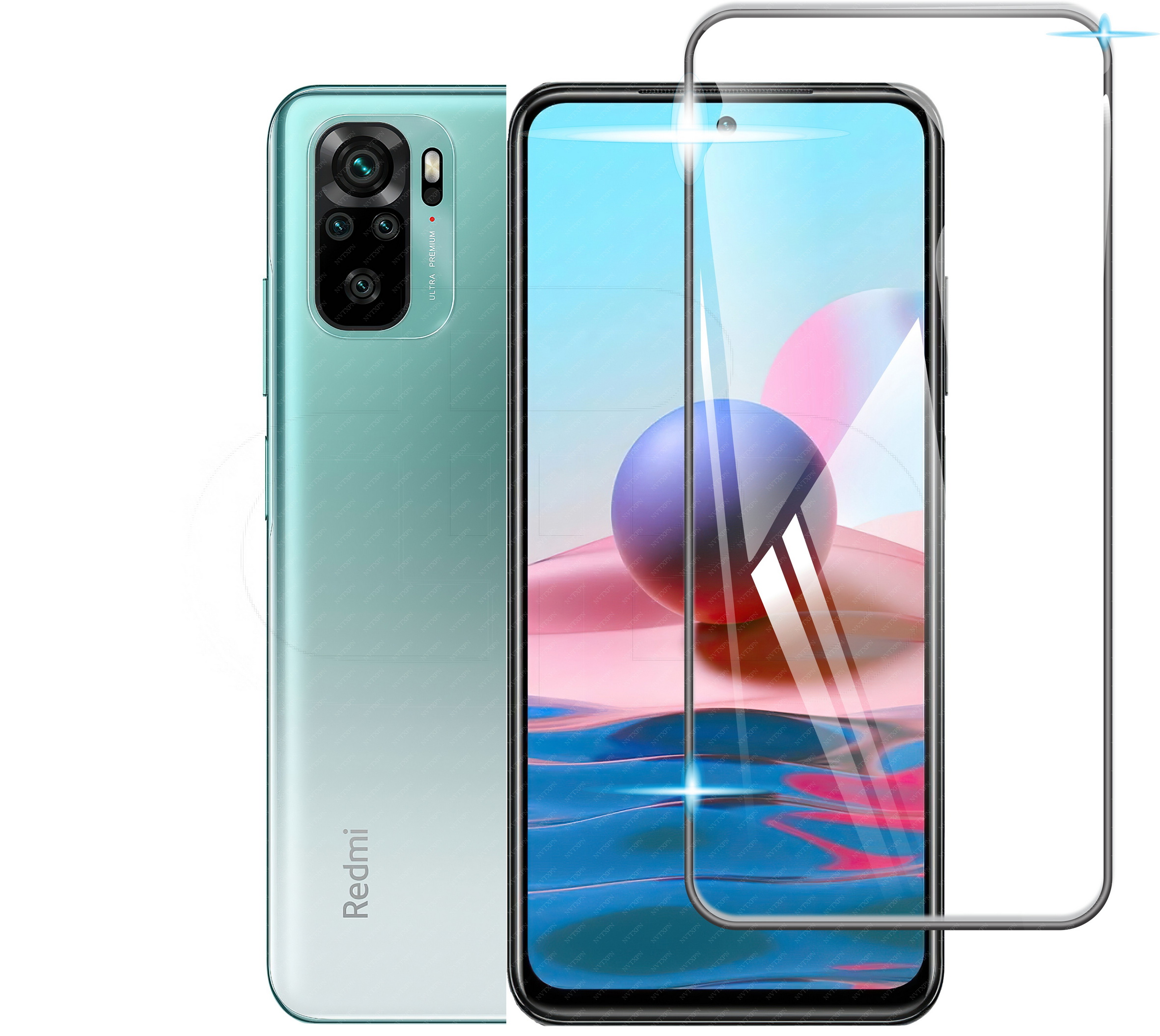 Combo Cristal Templado 9d Para Xiaomi Redmi Note 8 Note 8 Pro Note 9s Note 10 Note 11