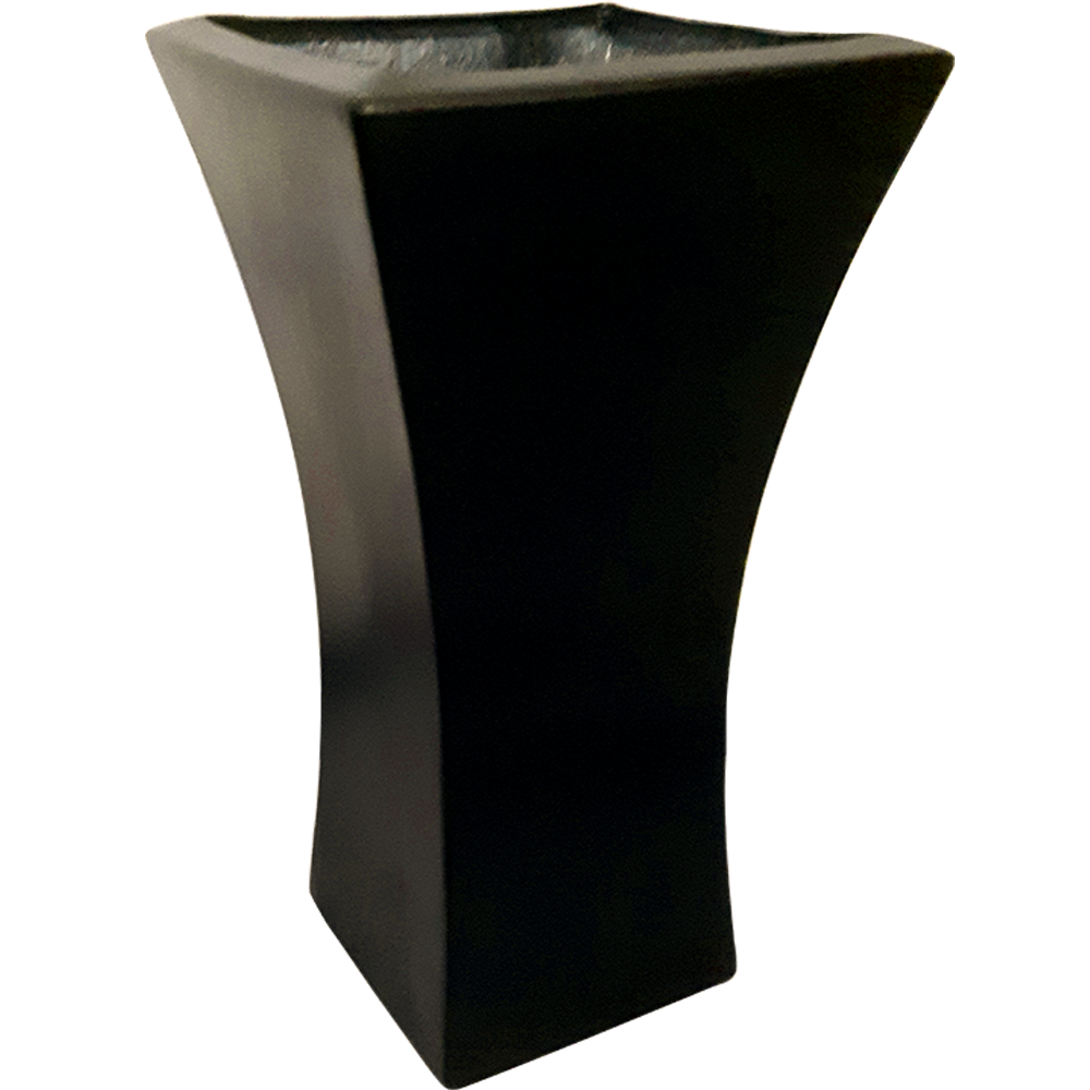 Maceta de fibra de vidrio modelo Francés Extra grande chocolate*