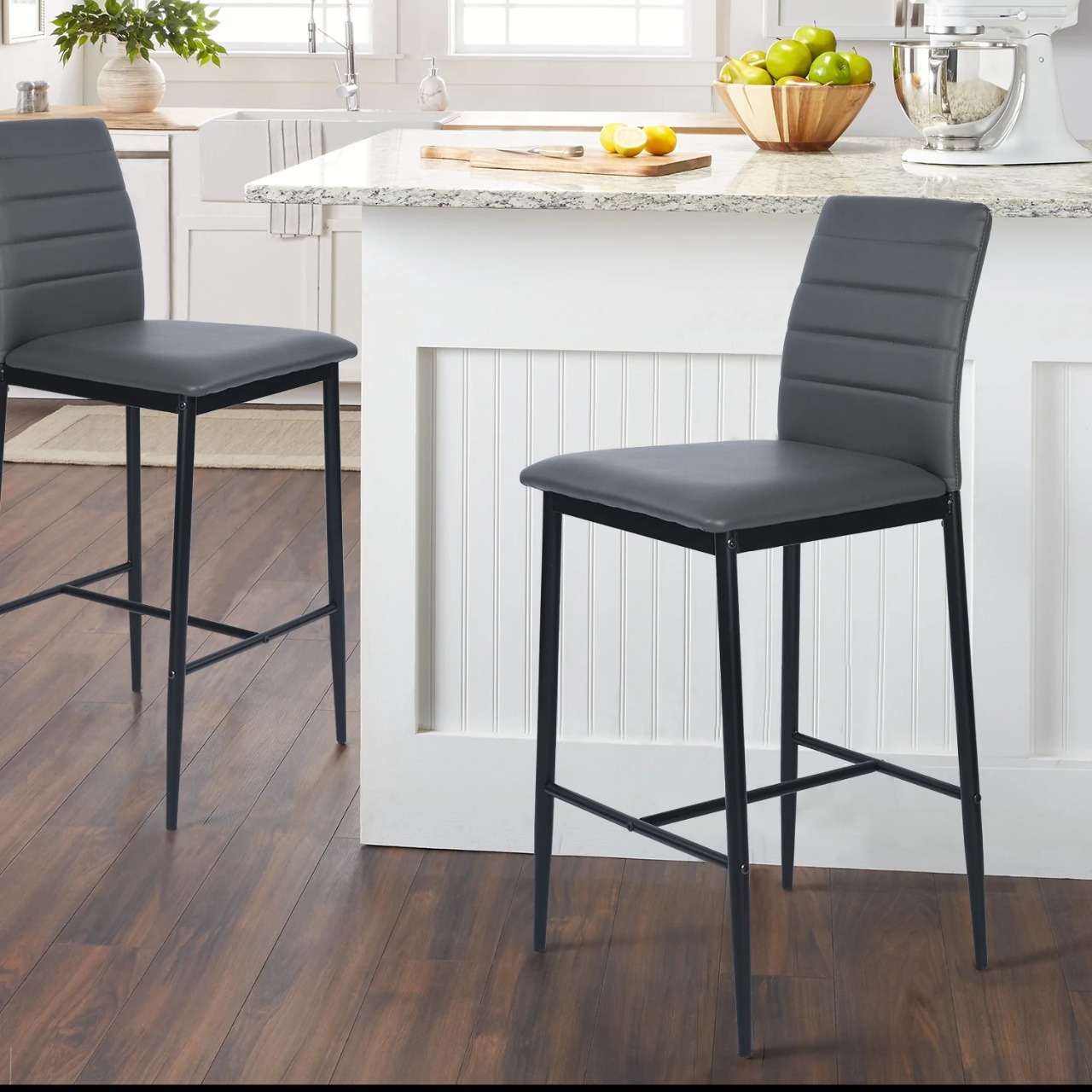 Silla comoda elegante Ann Barstool Brown A Café R21