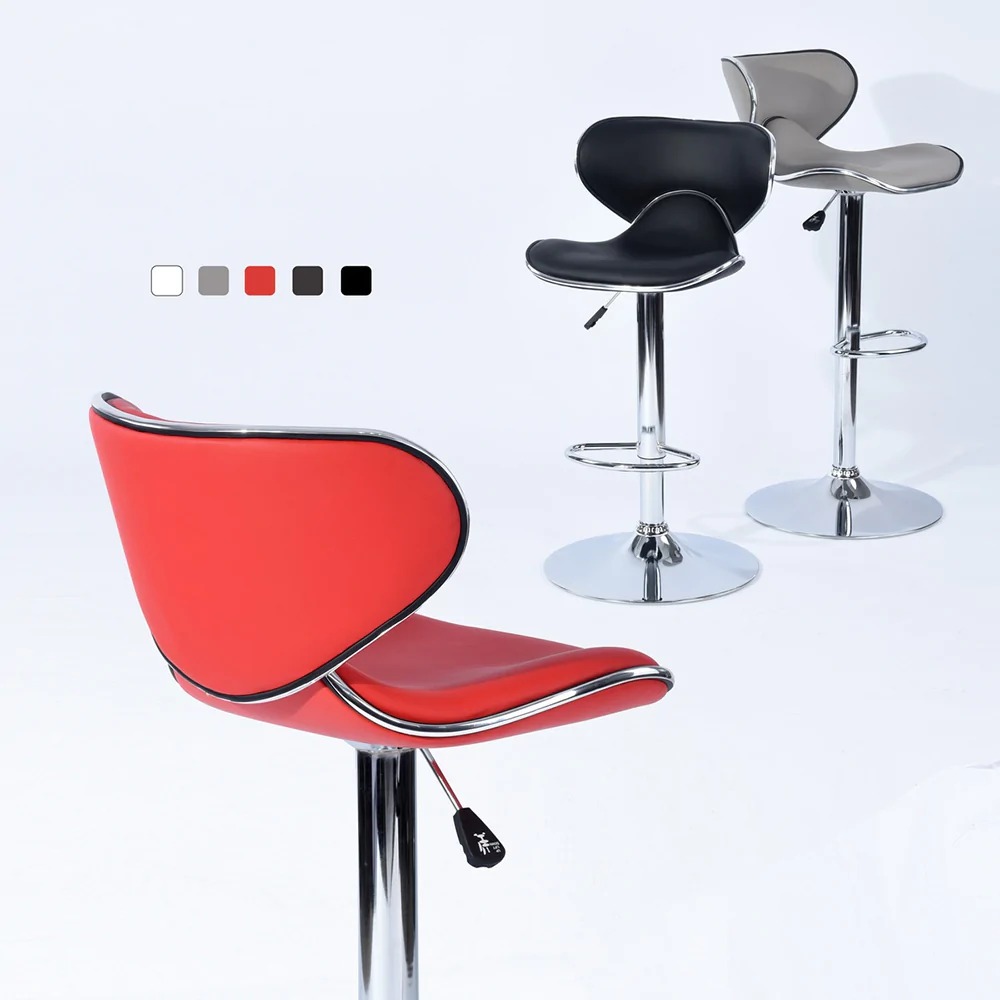 Banco alto comodo elegante Arn Grey LMKZ Gris R21