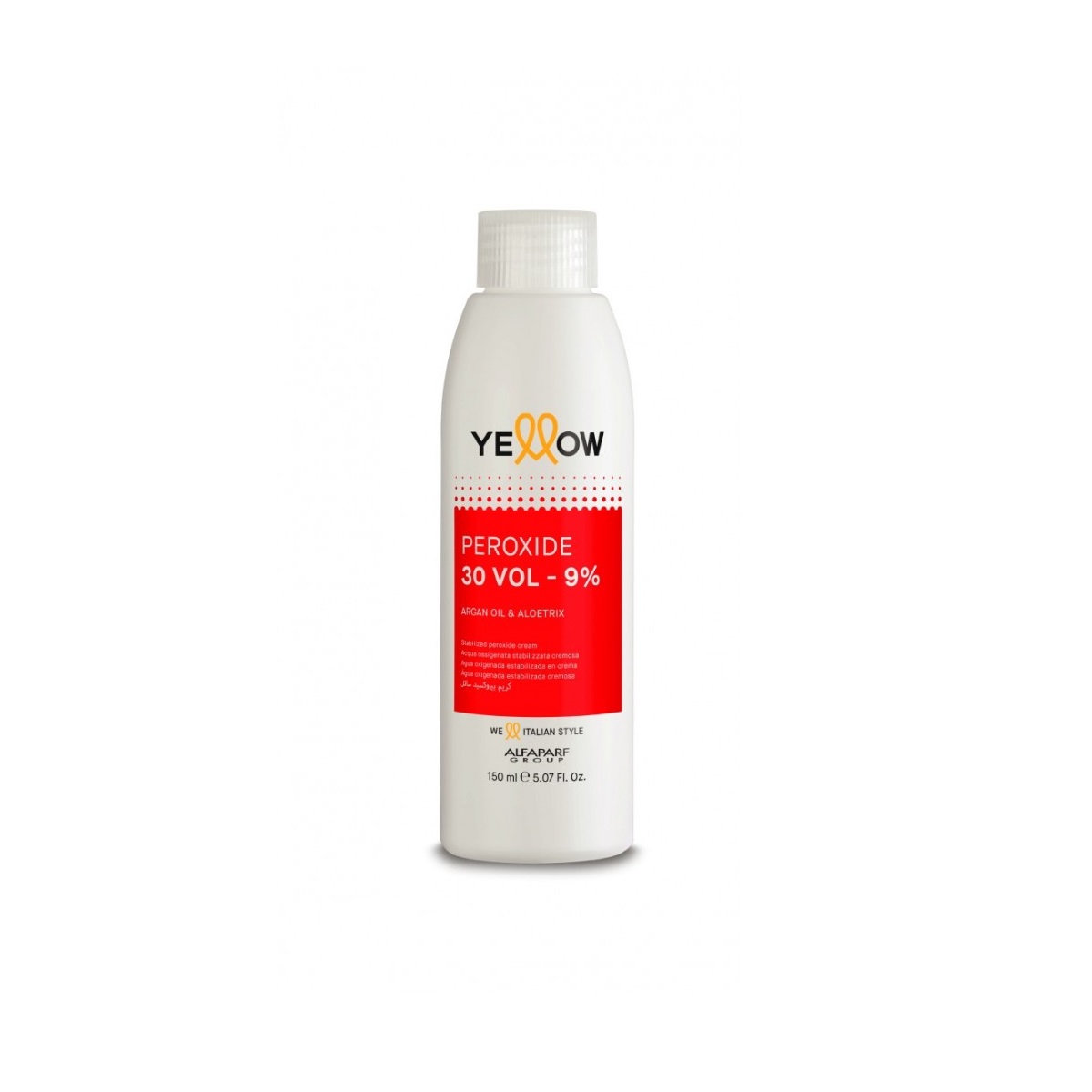 Decolorante 9 Niveles Yellow 50gr + Peroxido 30 vol de 150ml