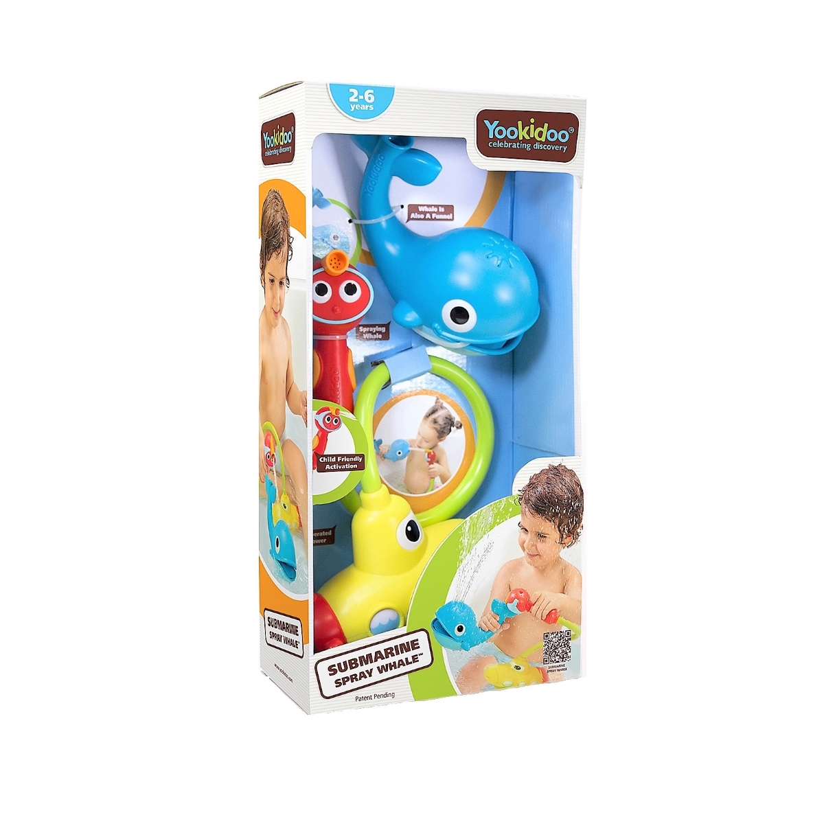 Yookidoo Submarino Con Ballena Rociadora