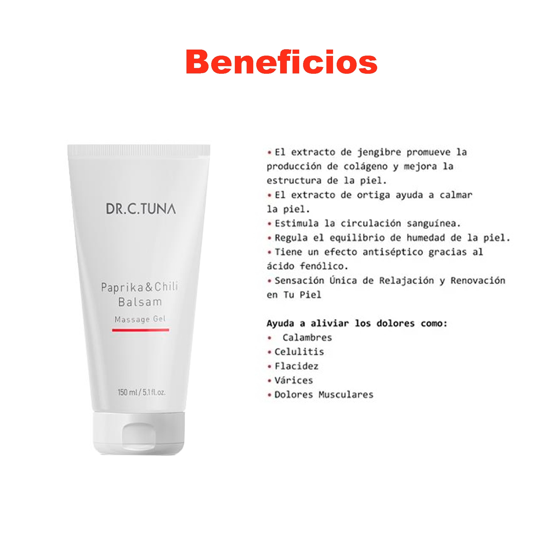 Bálsamo Para Masajes Farmasi, Gel Reductor De Celulitis, Gel Para Masajes De Paprika, Gel Reductor De Medidas