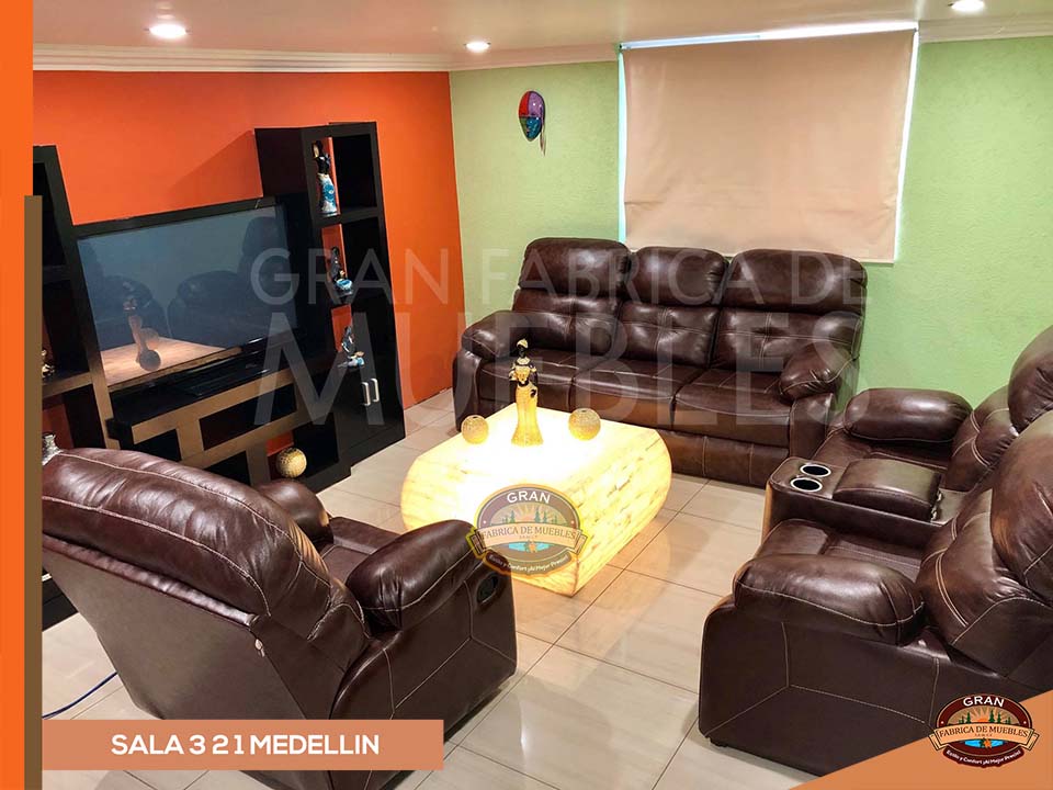 Sala 3 2 1 Medellin Con 1 Sillón Reposet