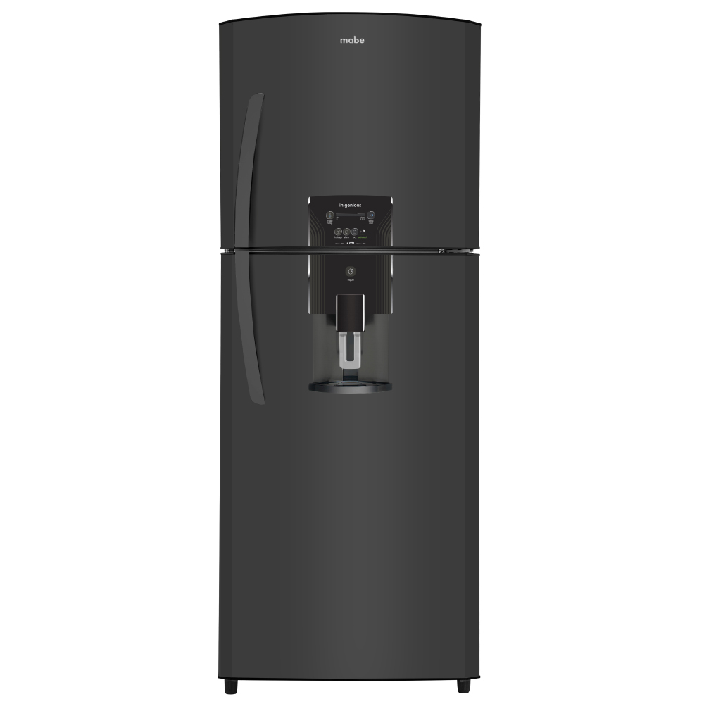 Refrigerador Automático 360 L (14 Pies) Black Stainless Steel Mabe - RME360FZMRP0