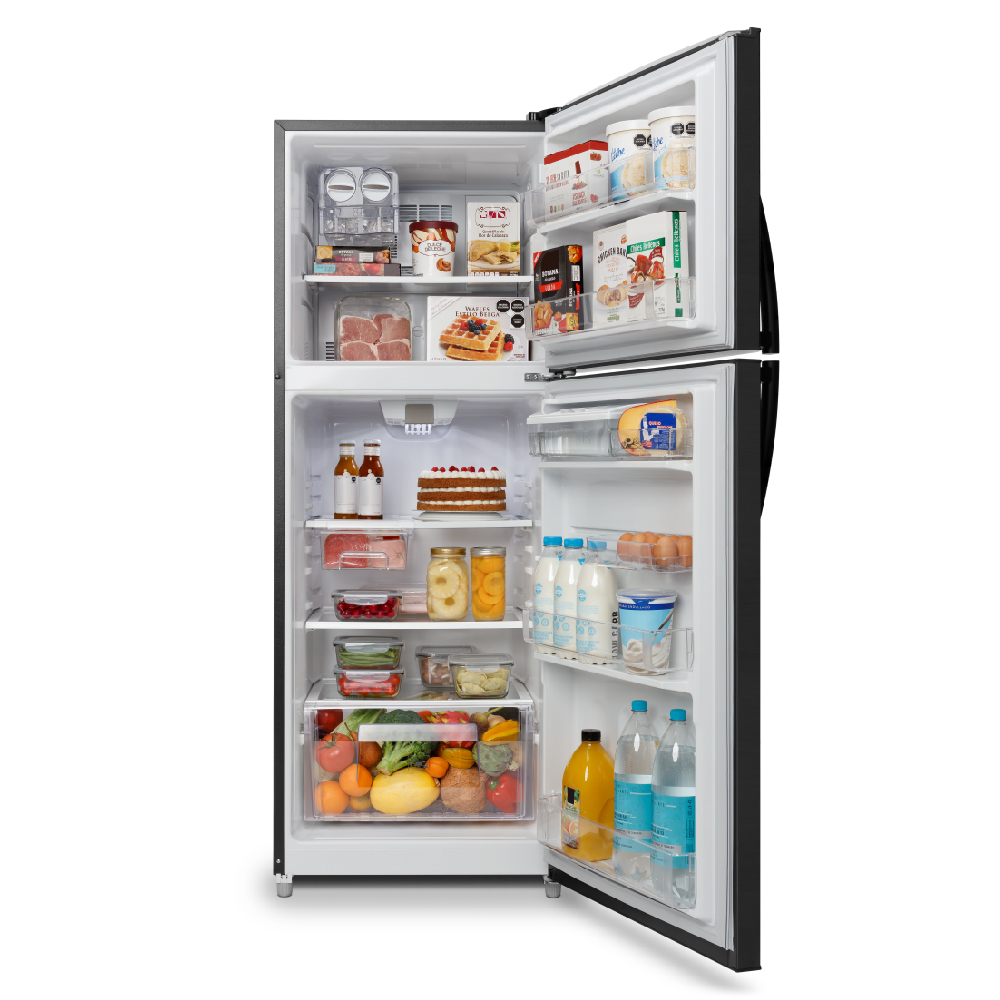 Refrigerador Automático 360 L (14 Pies) Black Stainless Steel Mabe - RME360FZMRP0