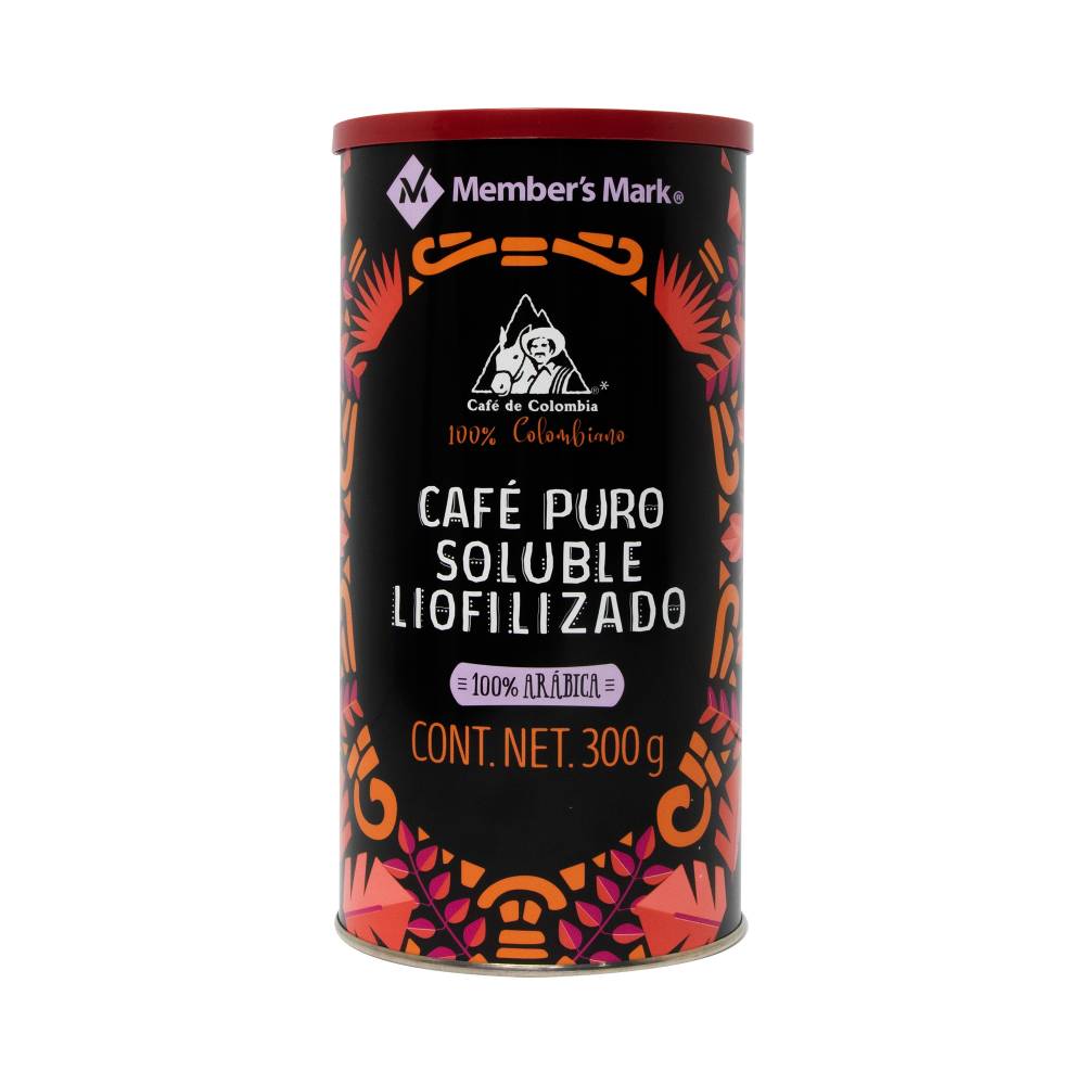 Café Puro Soluble Member's Mark 300g Calidad Gourmet Kosher