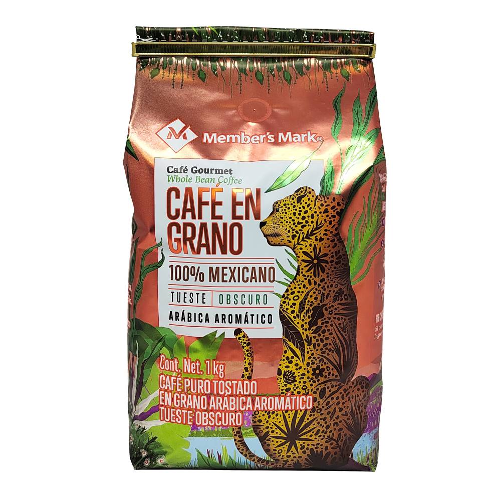 Café Tostado De Grano Puro Arabica Member's Mark 1 Kg