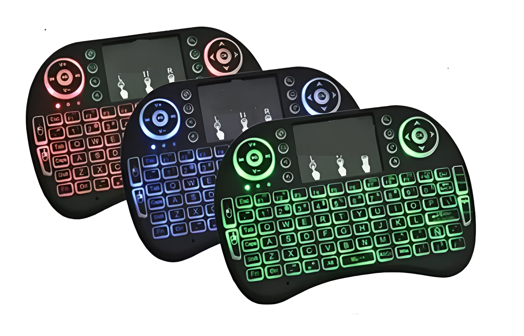 Mini Teclado Bluetooth Inalambrico Iluminado