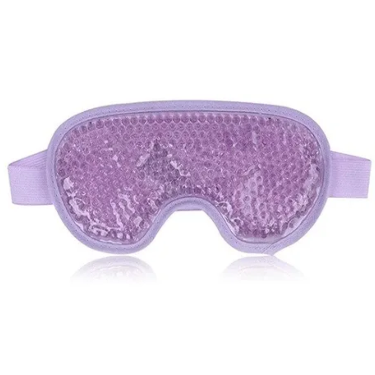 Mascarilla De Compresa Caliente Gel De Hielo Para Ojeras Violeta