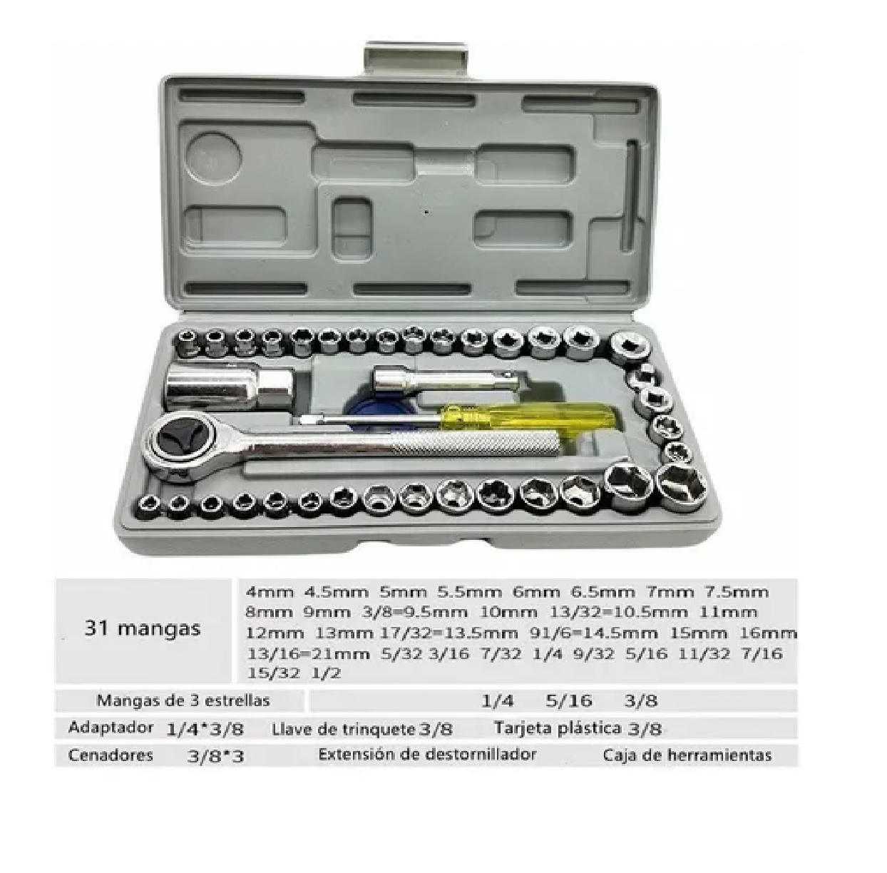 Juego De Herramientas Mecánicas Automotriz/moto