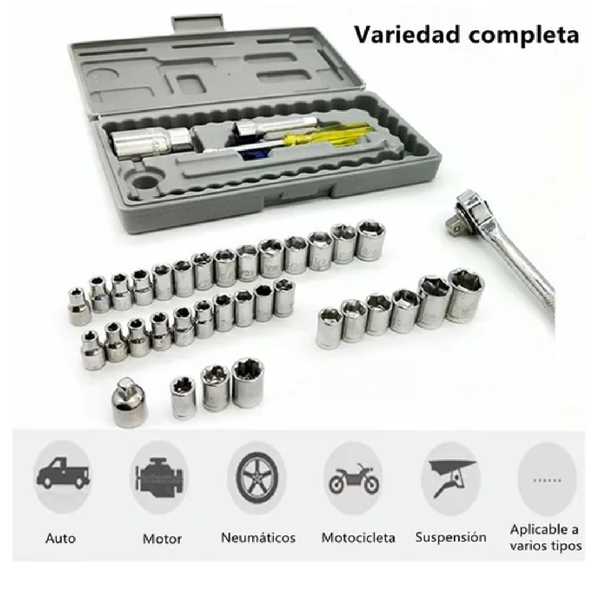 Juego De Herramientas Mecánicas Automotriz/moto
