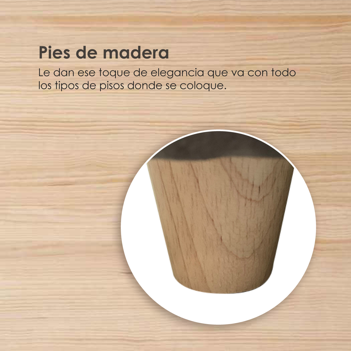 Buró Mesa De Noche Minimalista De Gamuza 2 Cajones Blanco